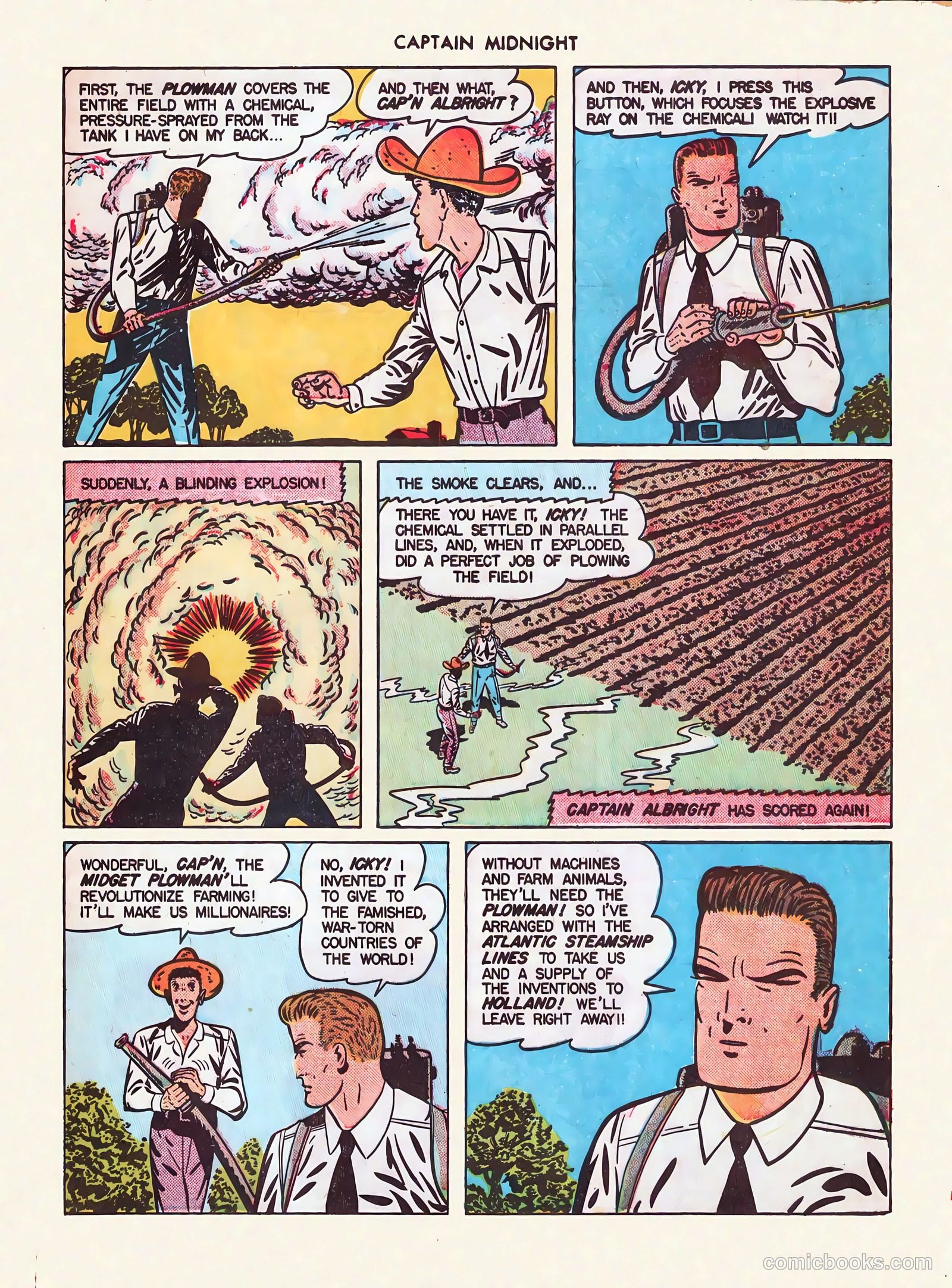 Captain Midnight #43 — page 5 of 52