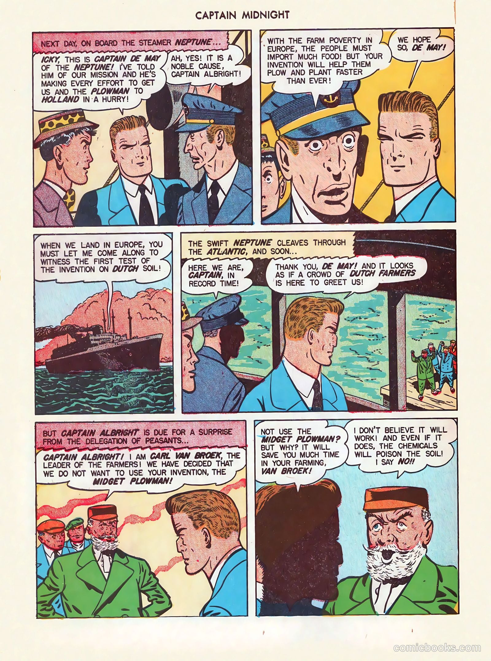 Captain Midnight #43 — page 6 of 52