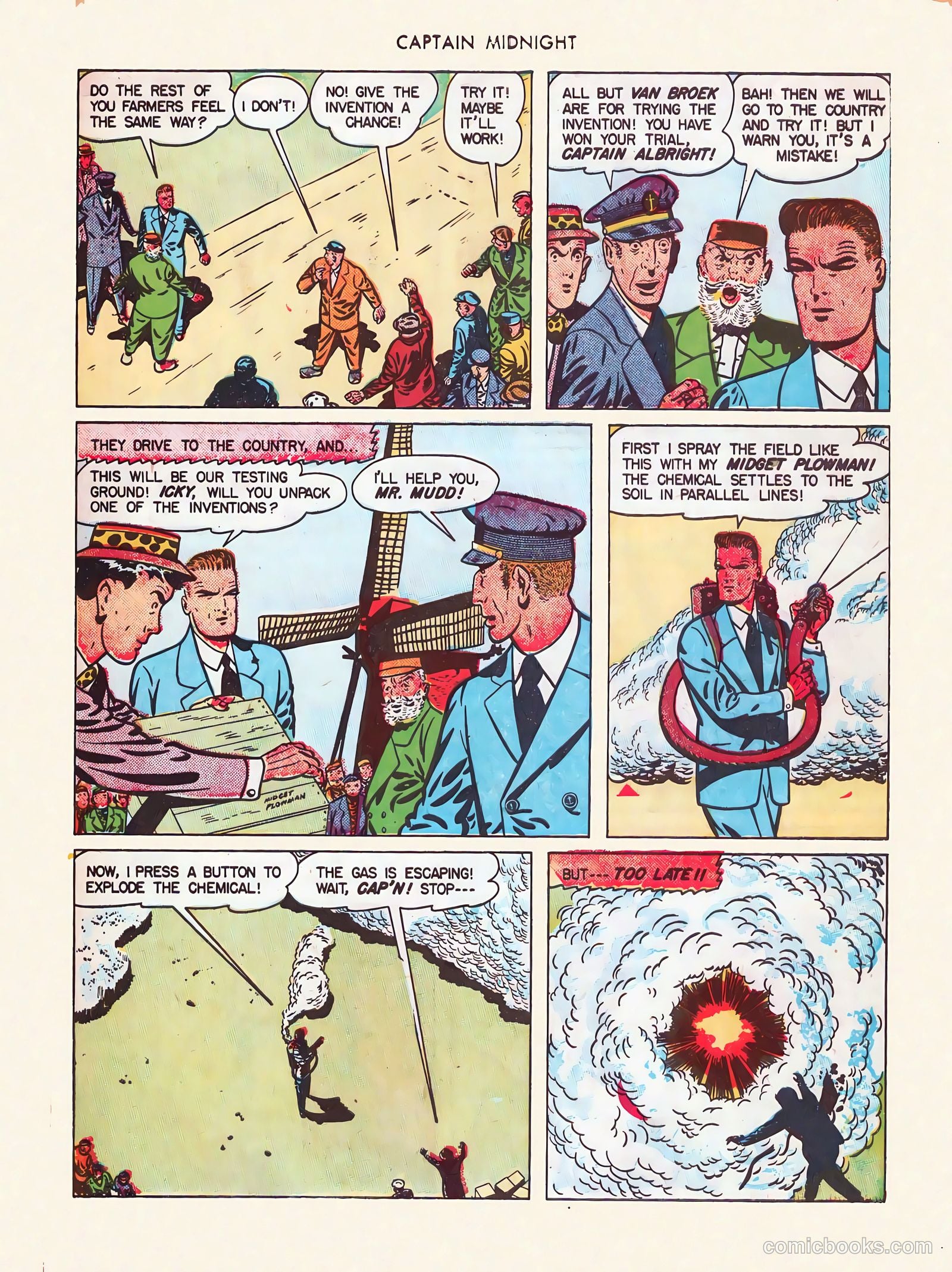Captain Midnight #43 — page 7 of 52