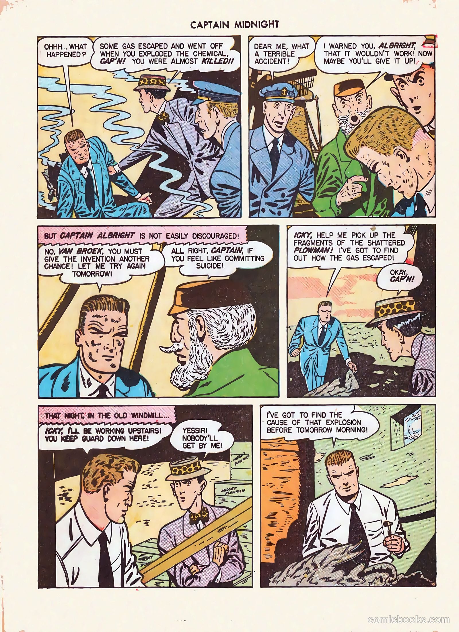 Captain Midnight #43 — page 8 of 52