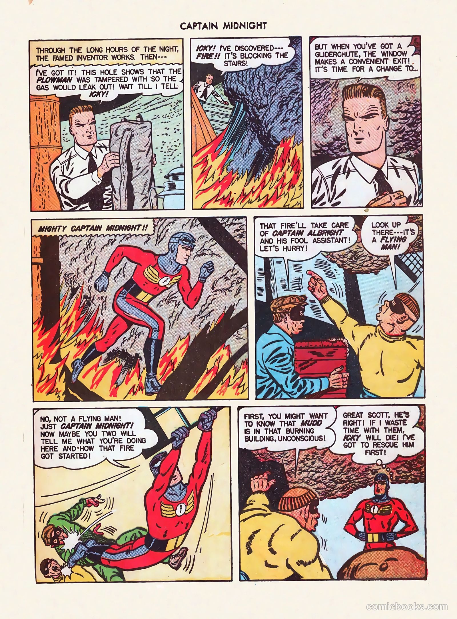 Captain Midnight #43 — page 9 of 52