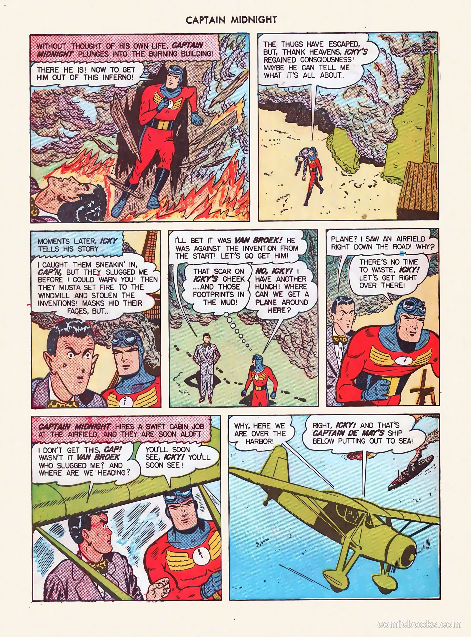 Captain Midnight #43 — page 10 of 52