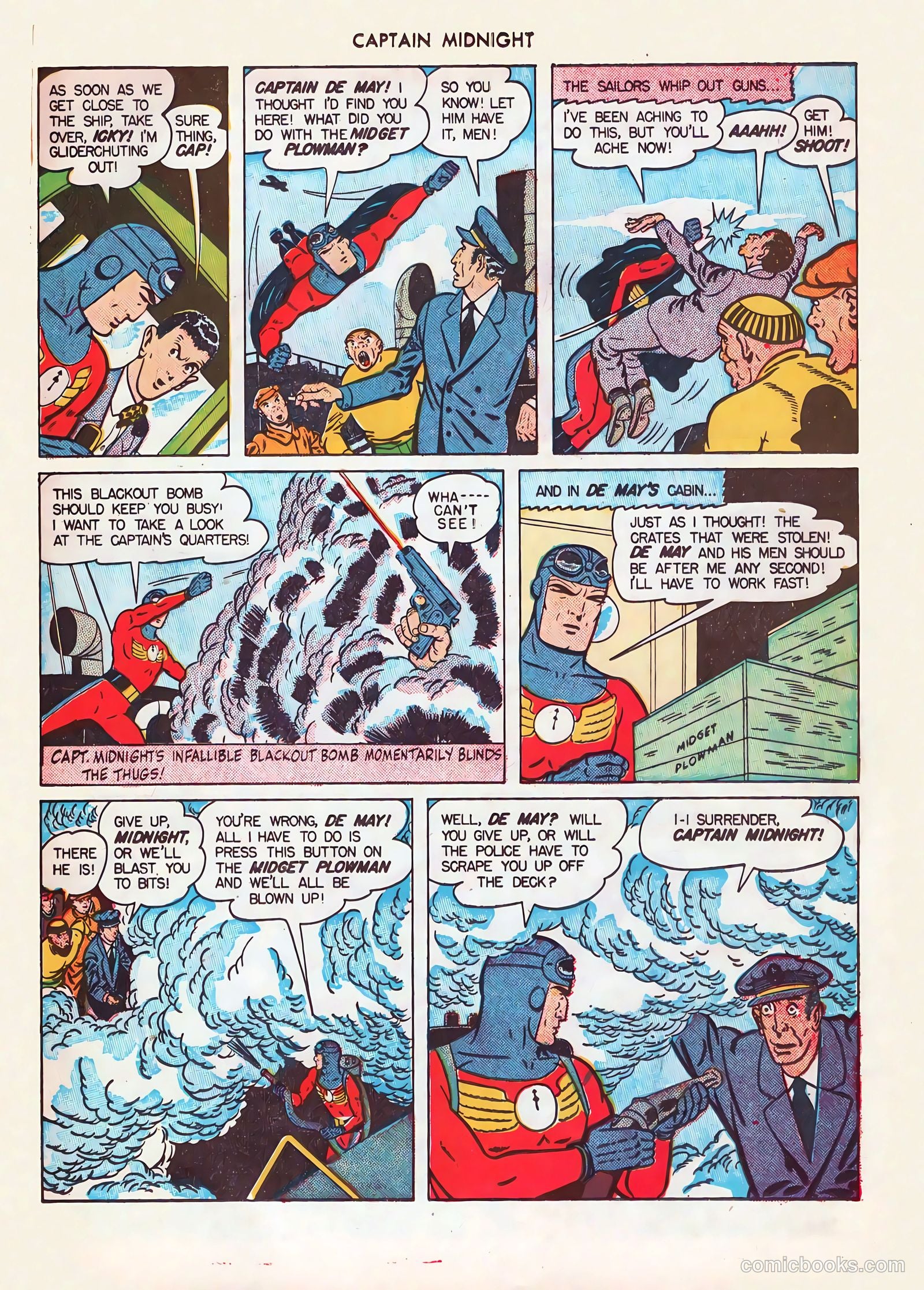 Captain Midnight #43 — page 11 of 52