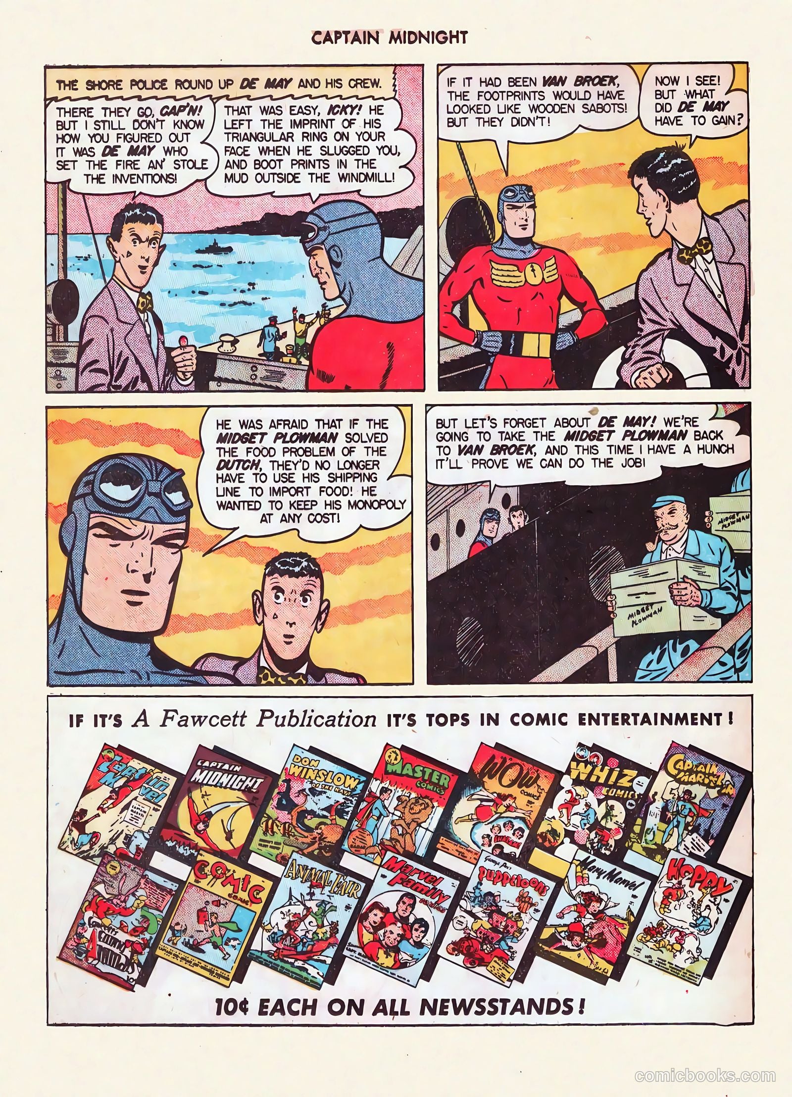 Captain Midnight #43 — page 12 of 52