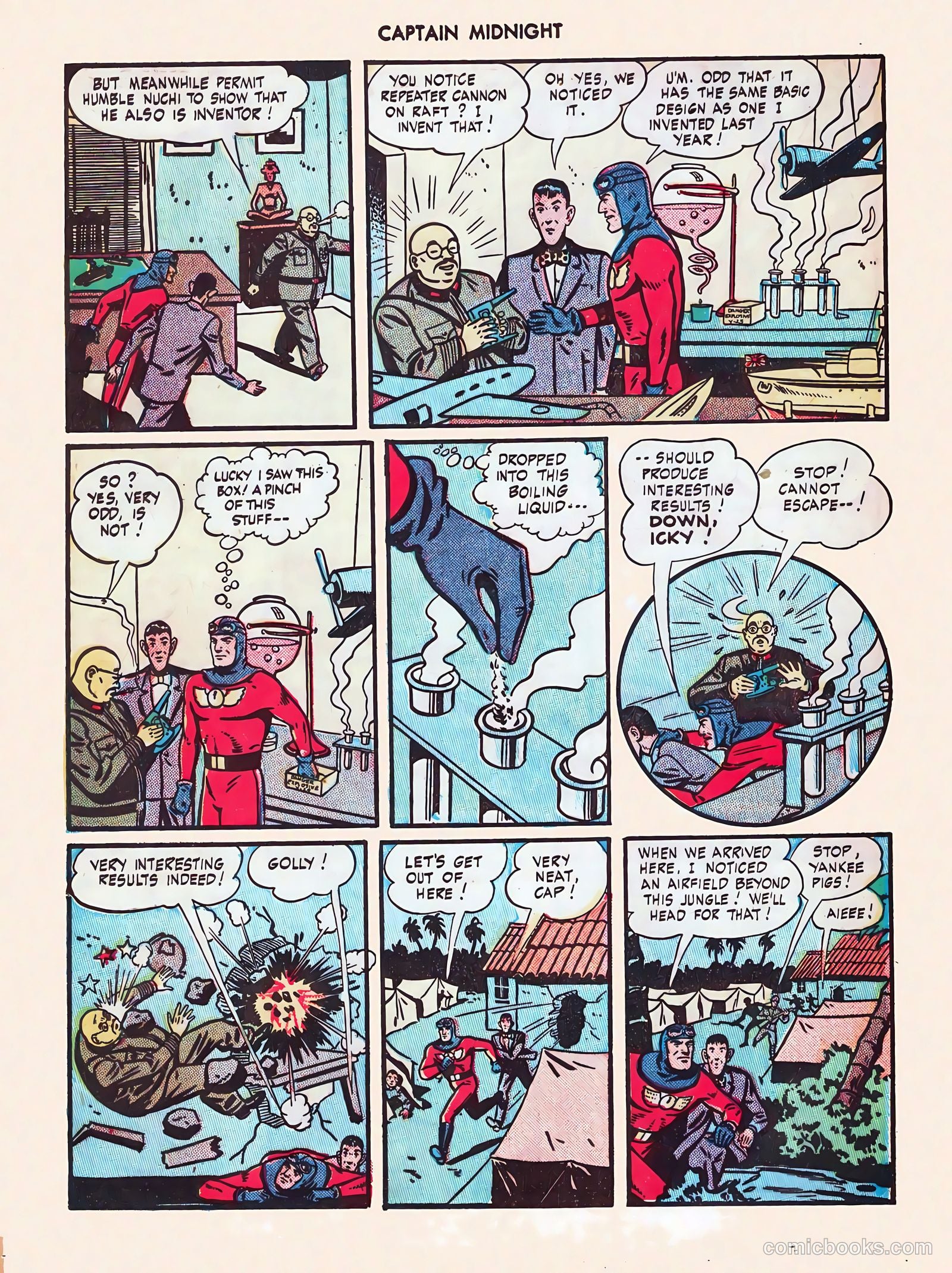 Captain Midnight #43 — page 20 of 52