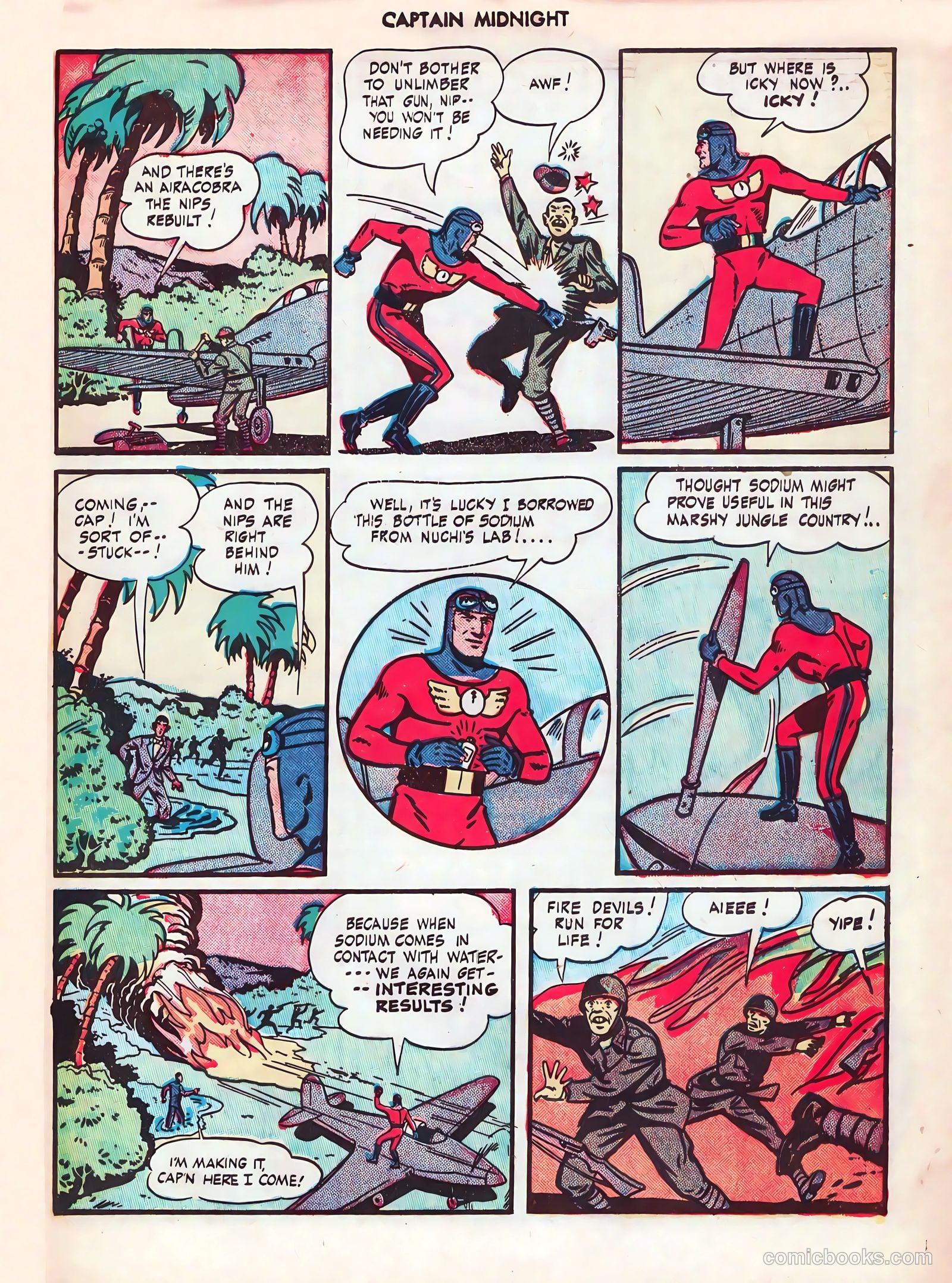 Captain Midnight #43 — page 21 of 52