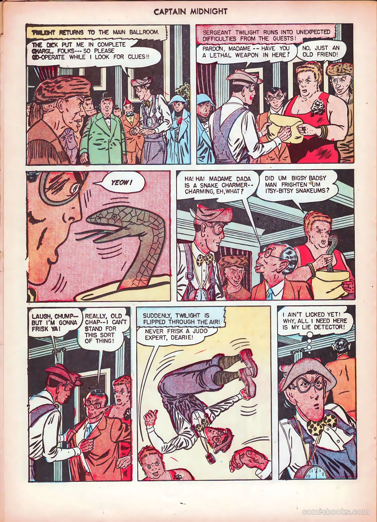 Captain Midnight #43 — page 30 of 52