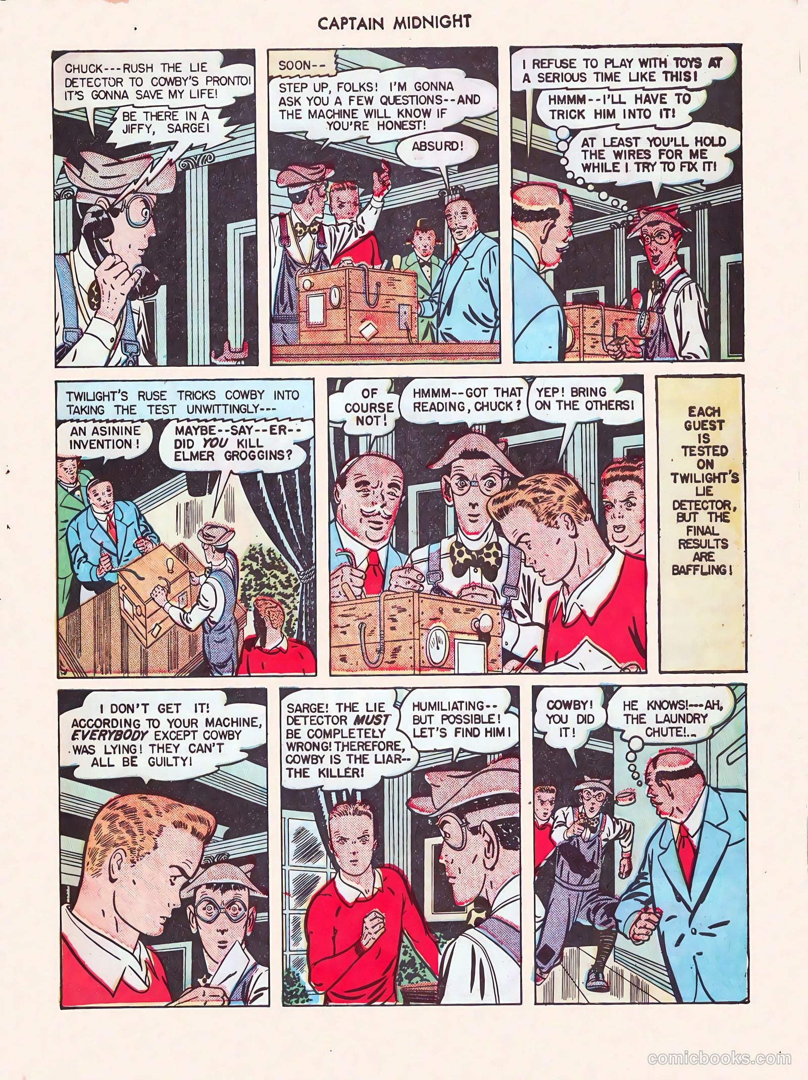 Captain Midnight #43 — page 31 of 52