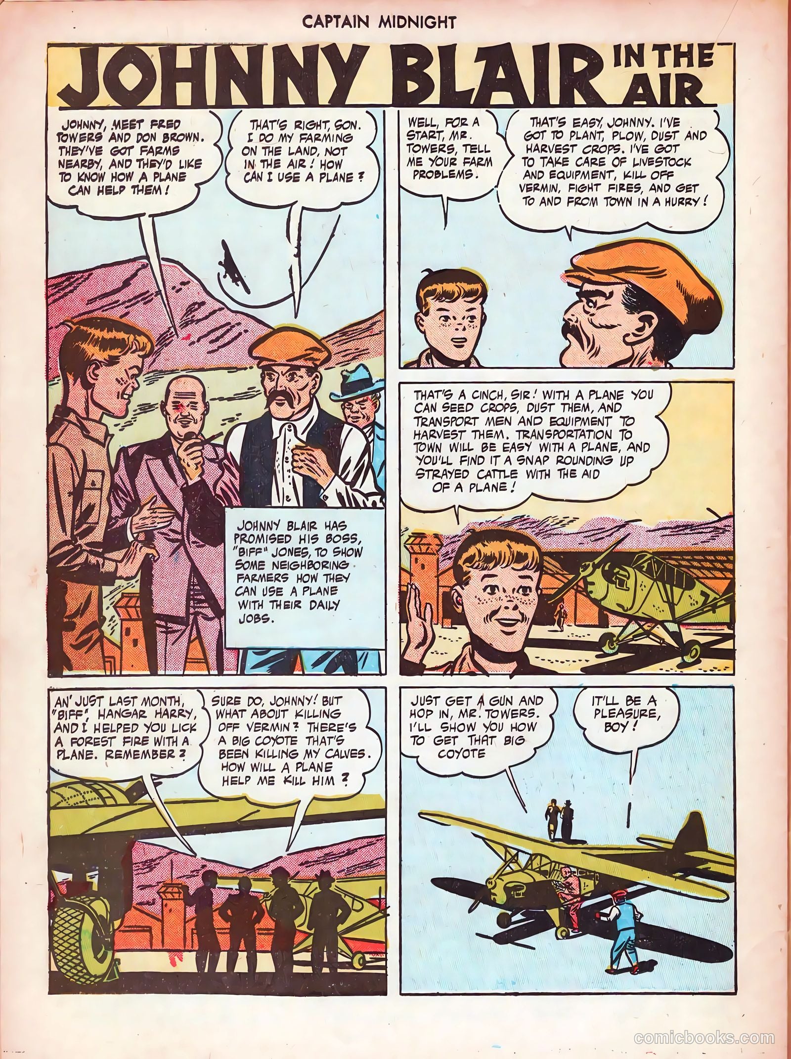 Captain Midnight #43 — page 36 of 52