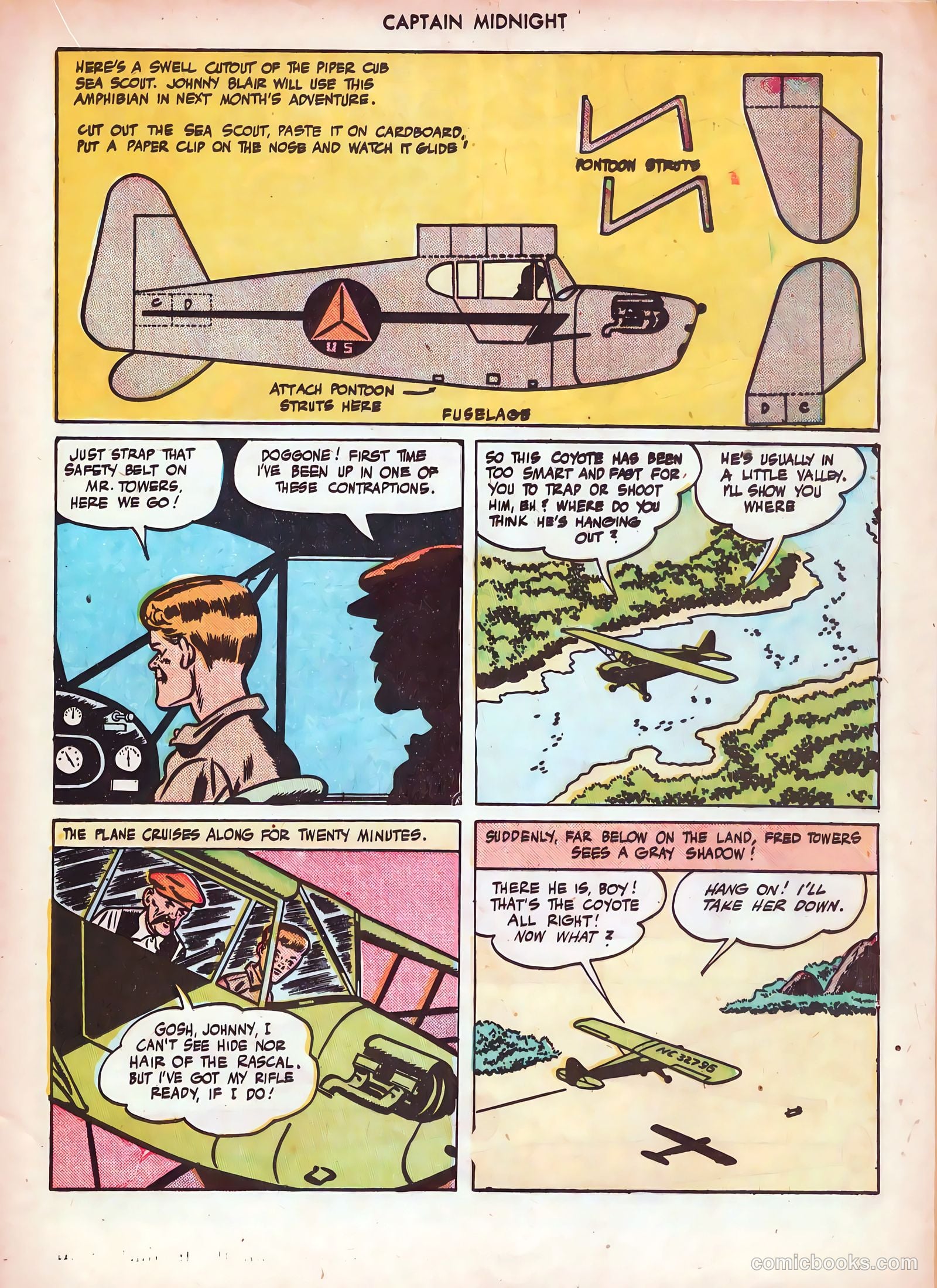 Captain Midnight #43 — page 37 of 52