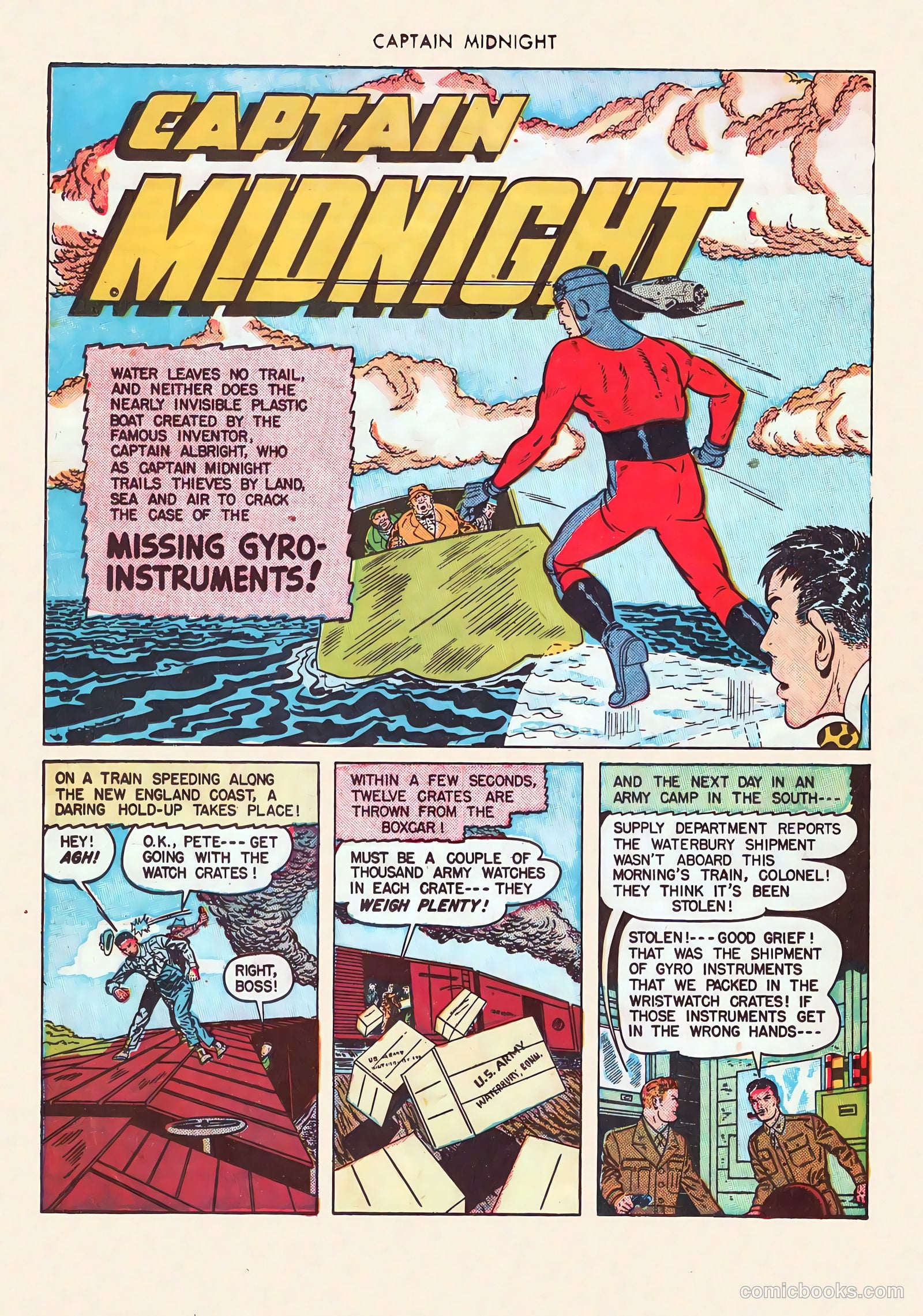 Captain Midnight #43 — page 42 of 52