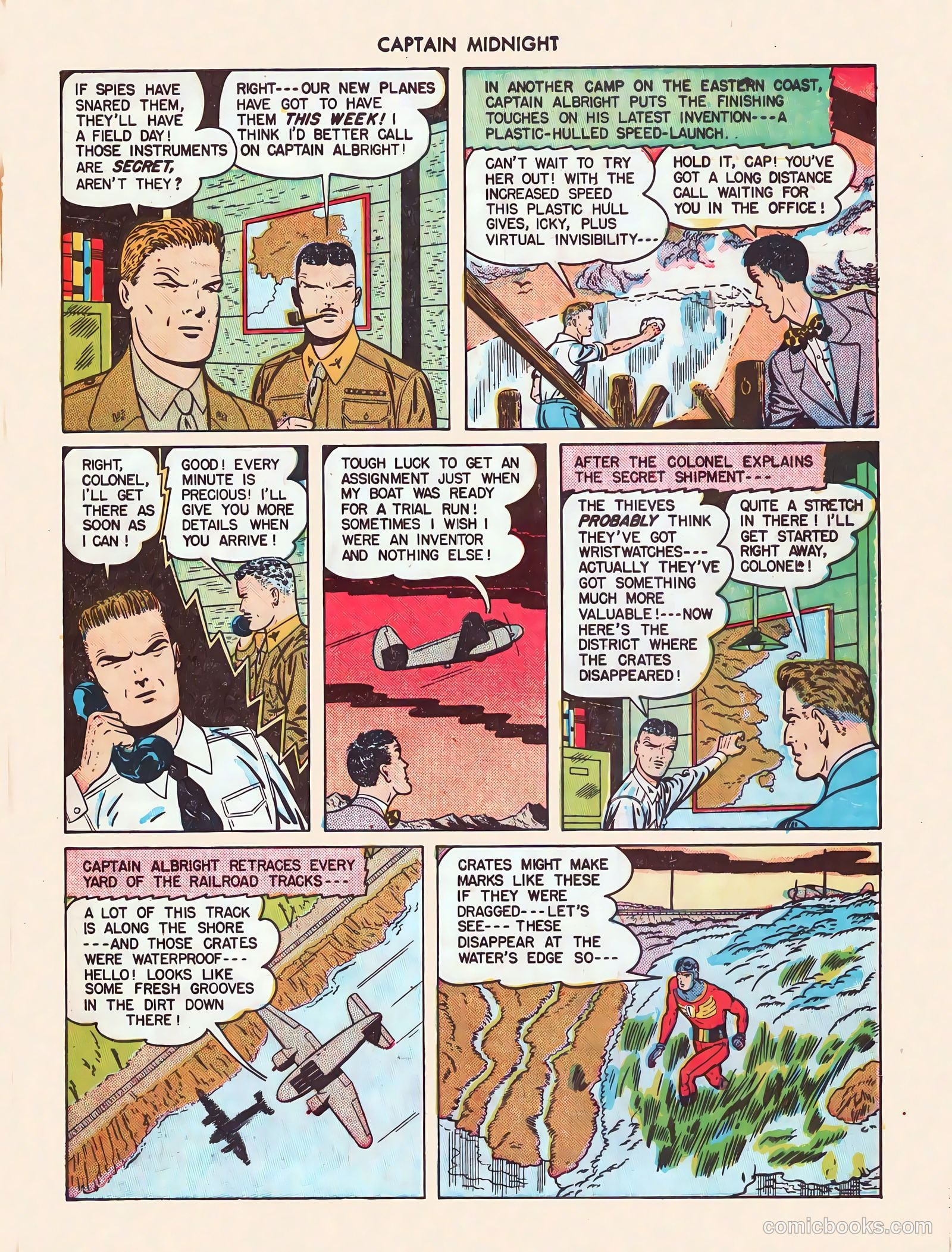 Captain Midnight #43 — page 43 of 52