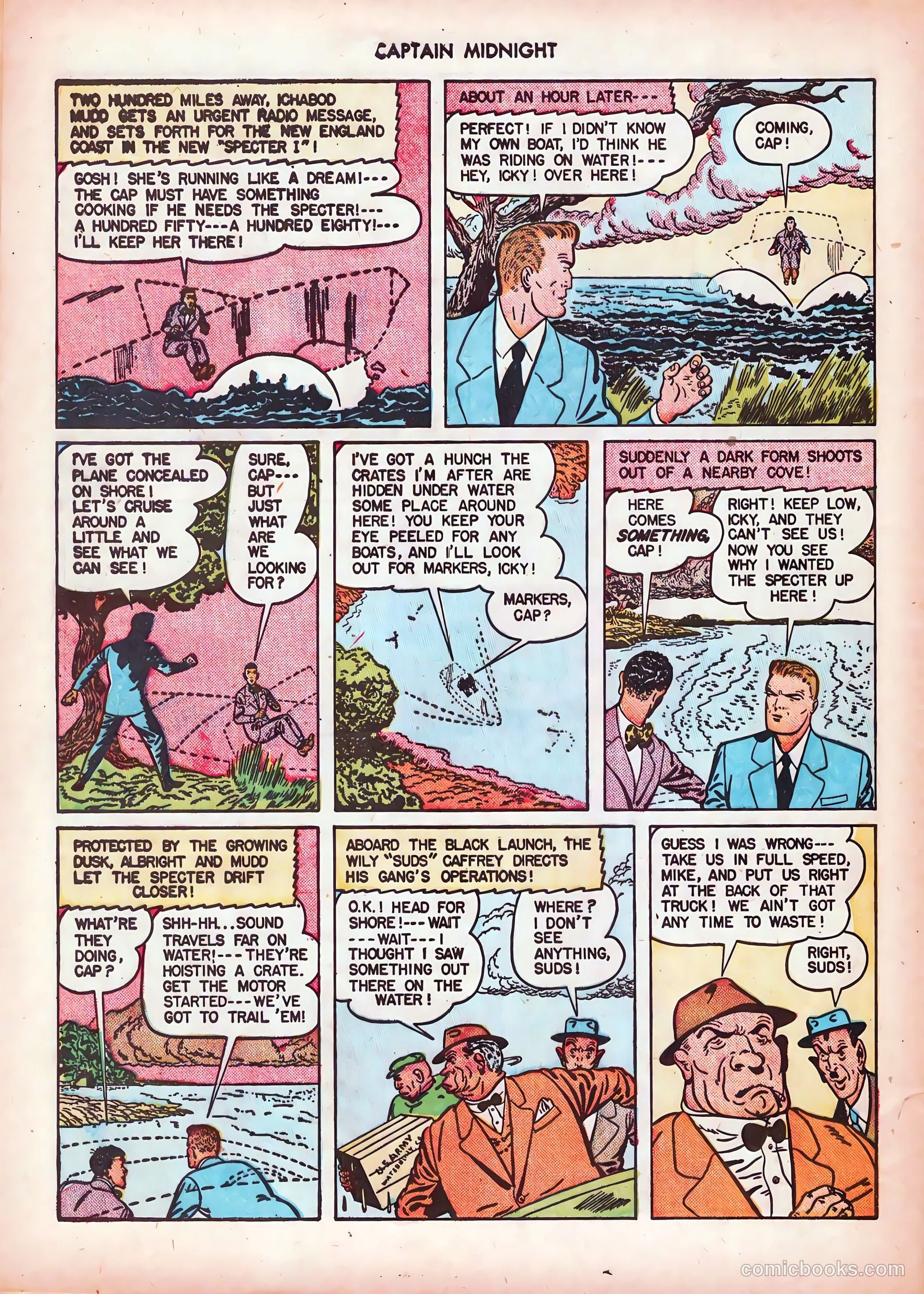 Captain Midnight #43 — page 44 of 52