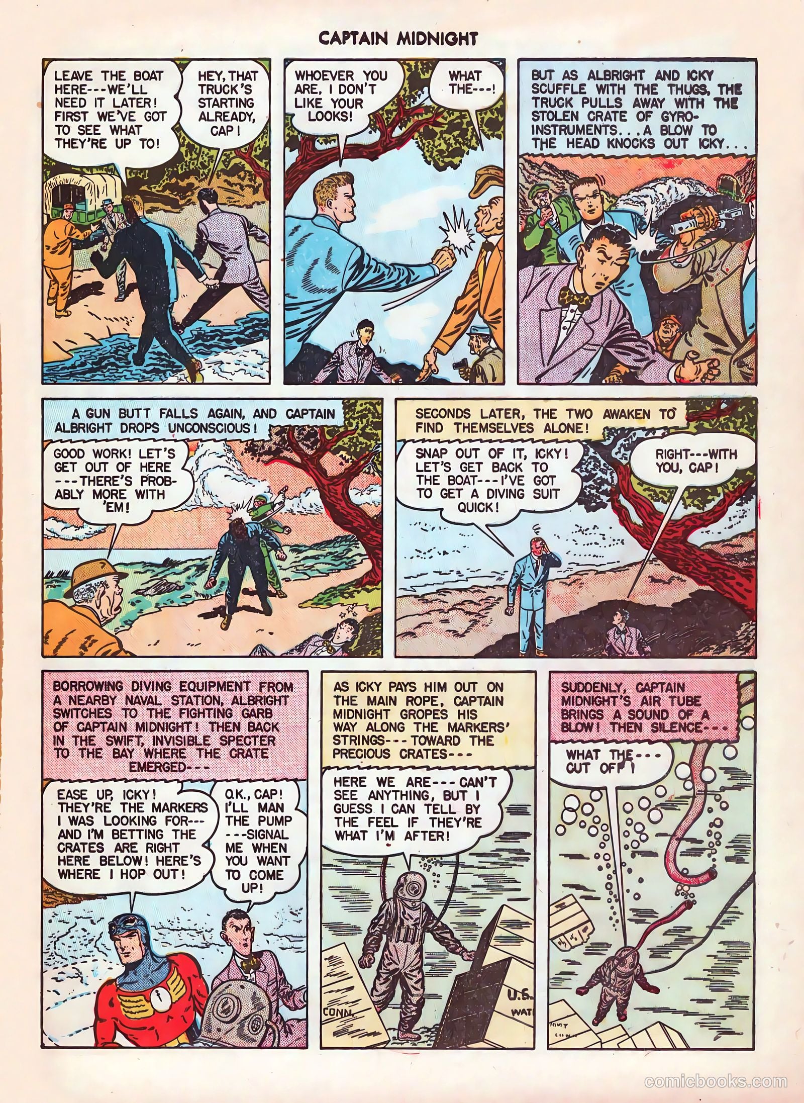 Captain Midnight #43 — page 45 of 52