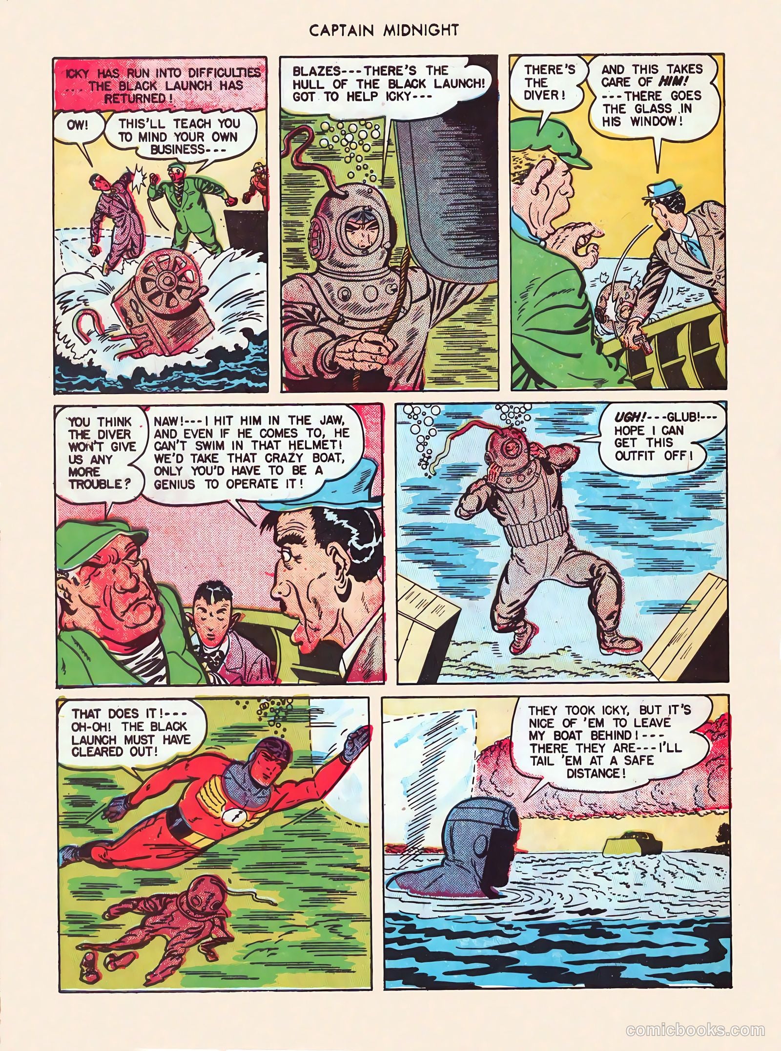 Captain Midnight #43 — page 46 of 52