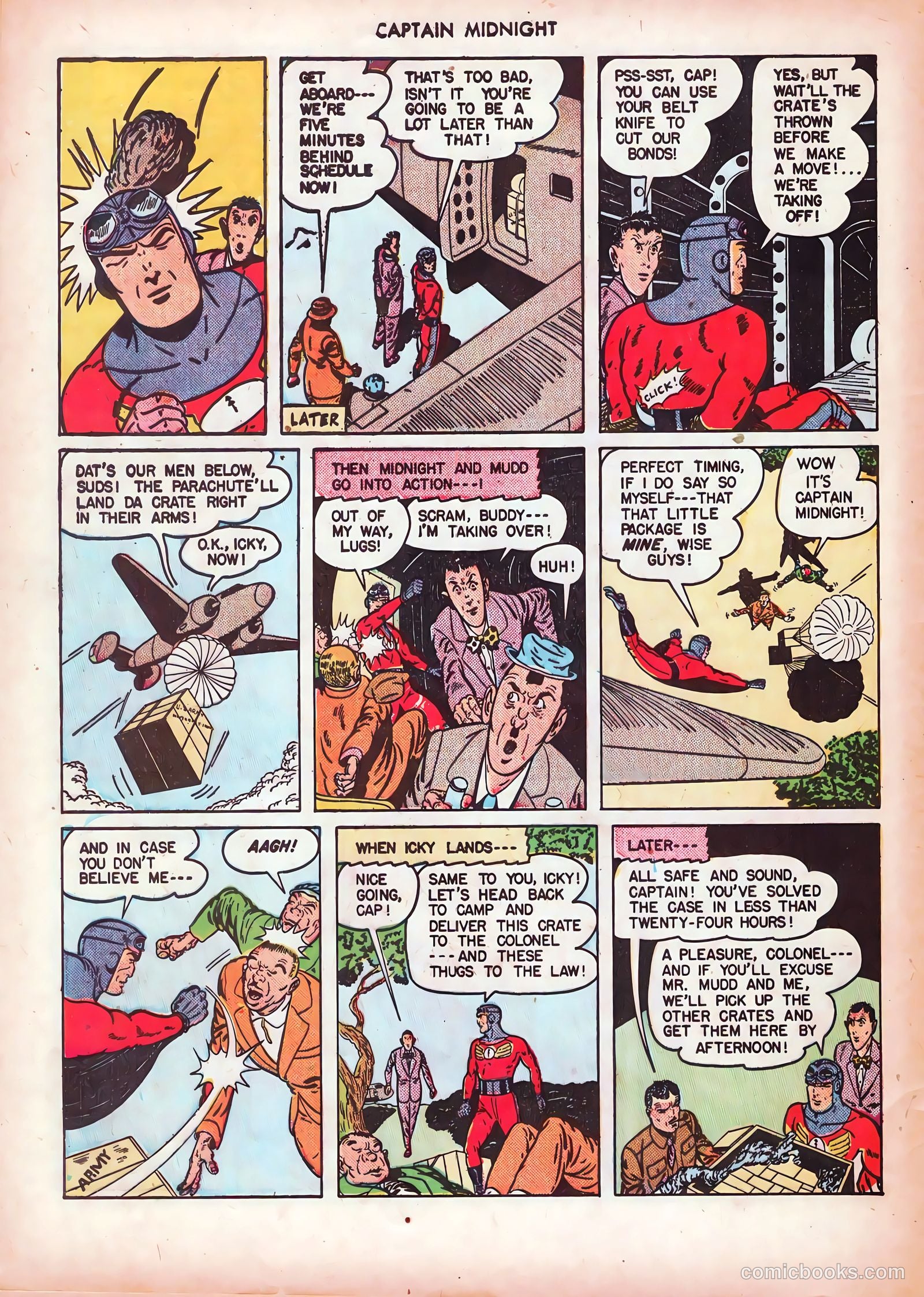 Captain Midnight #43 — page 48 of 52