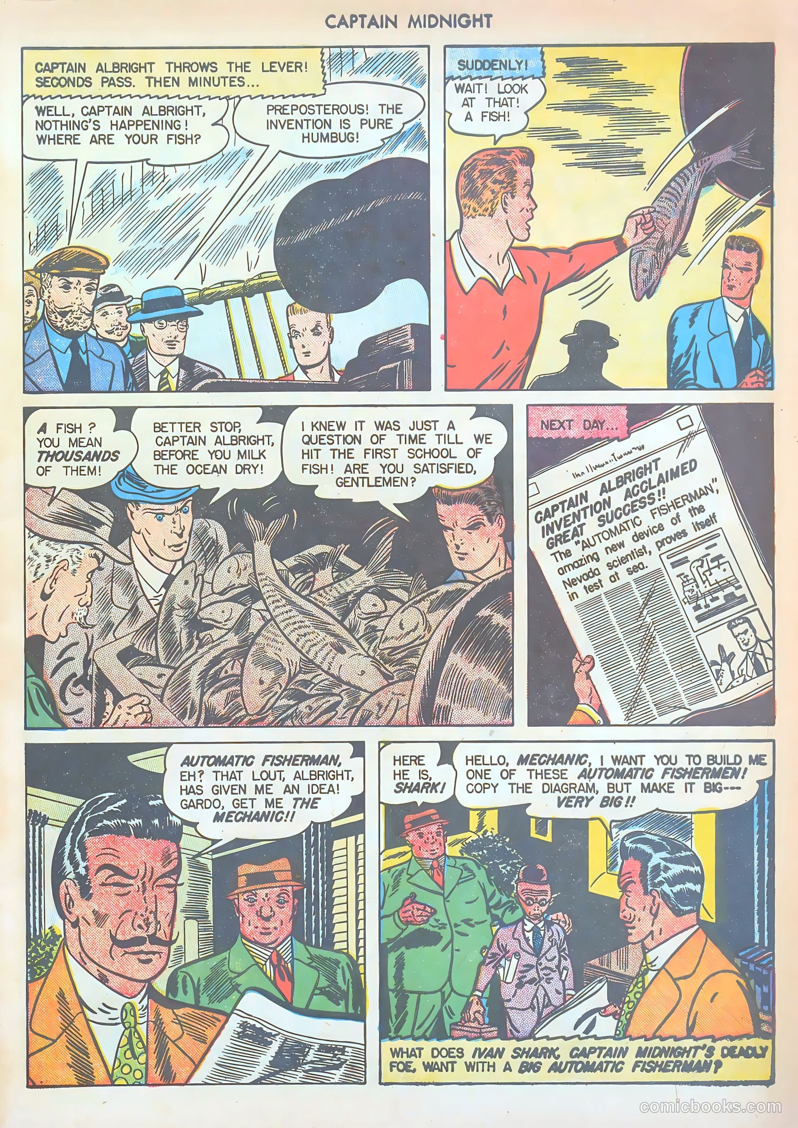 Captain Midnight #44 — page 5 of 52