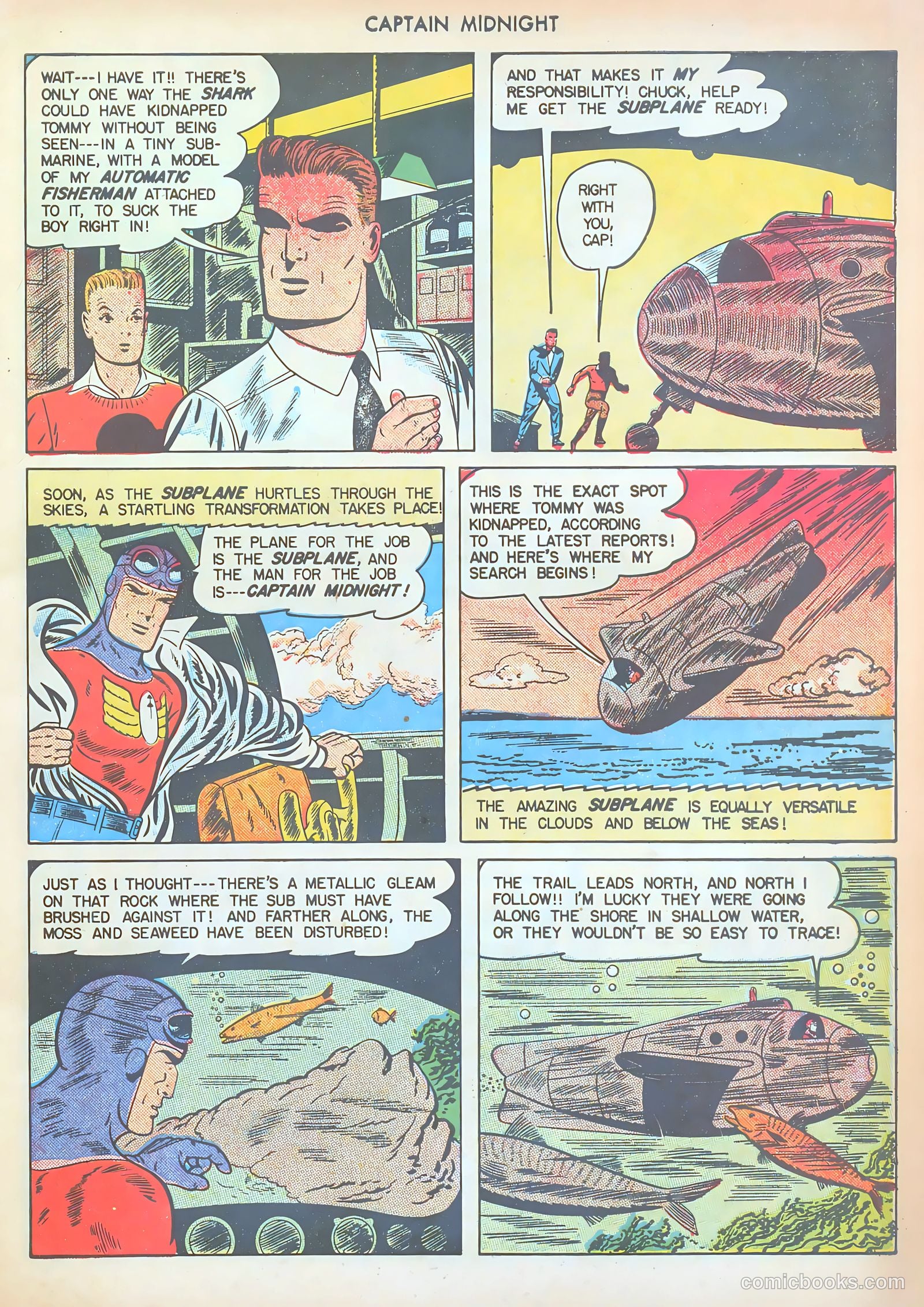 Captain Midnight #44 — page 7 of 52
