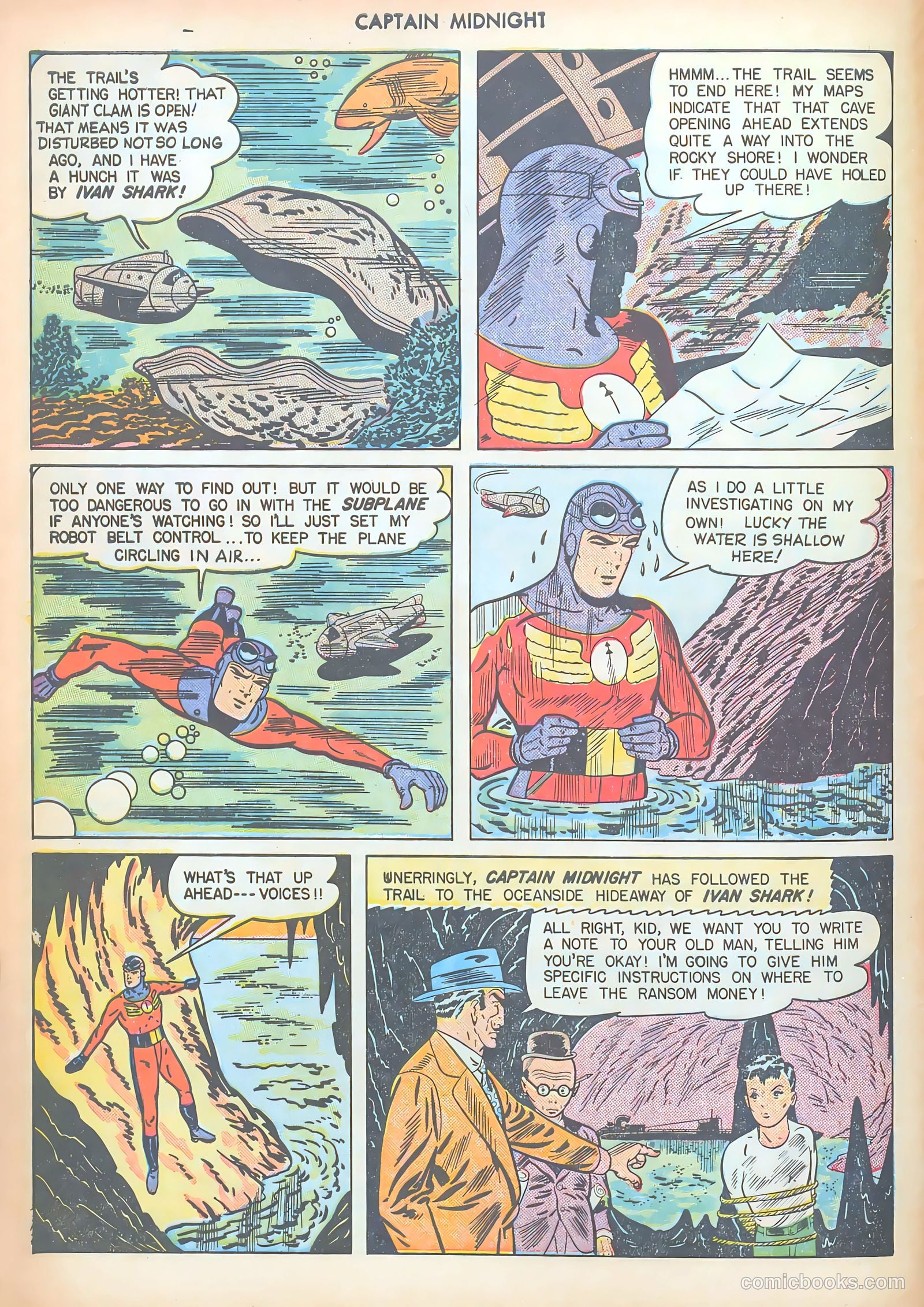 Captain Midnight #44 — page 8 of 52