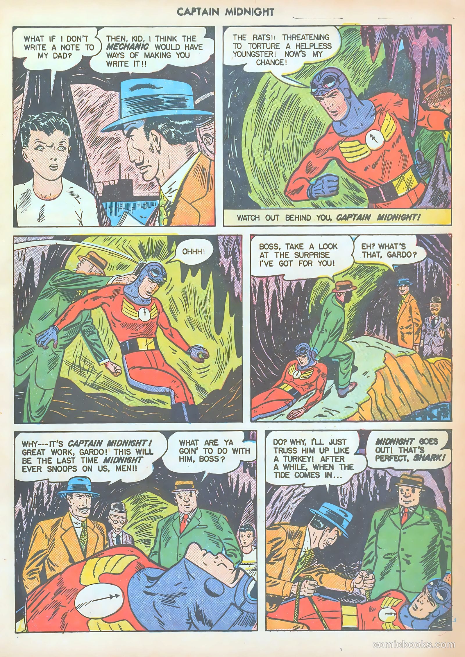Captain Midnight #44 — page 9 of 52