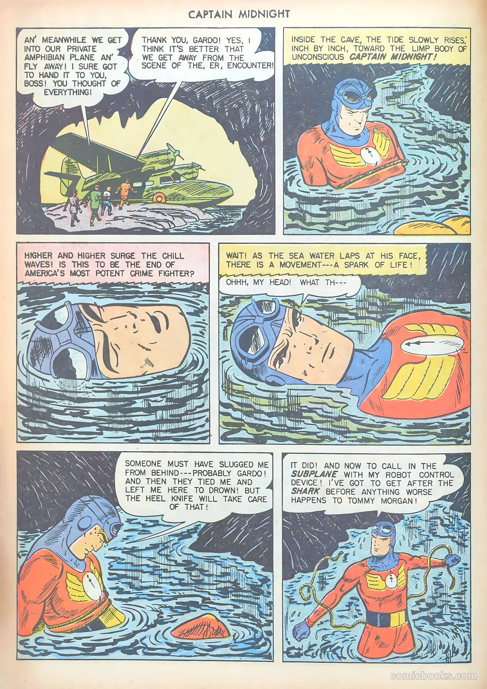 Captain Midnight #44 — page 10 of 52