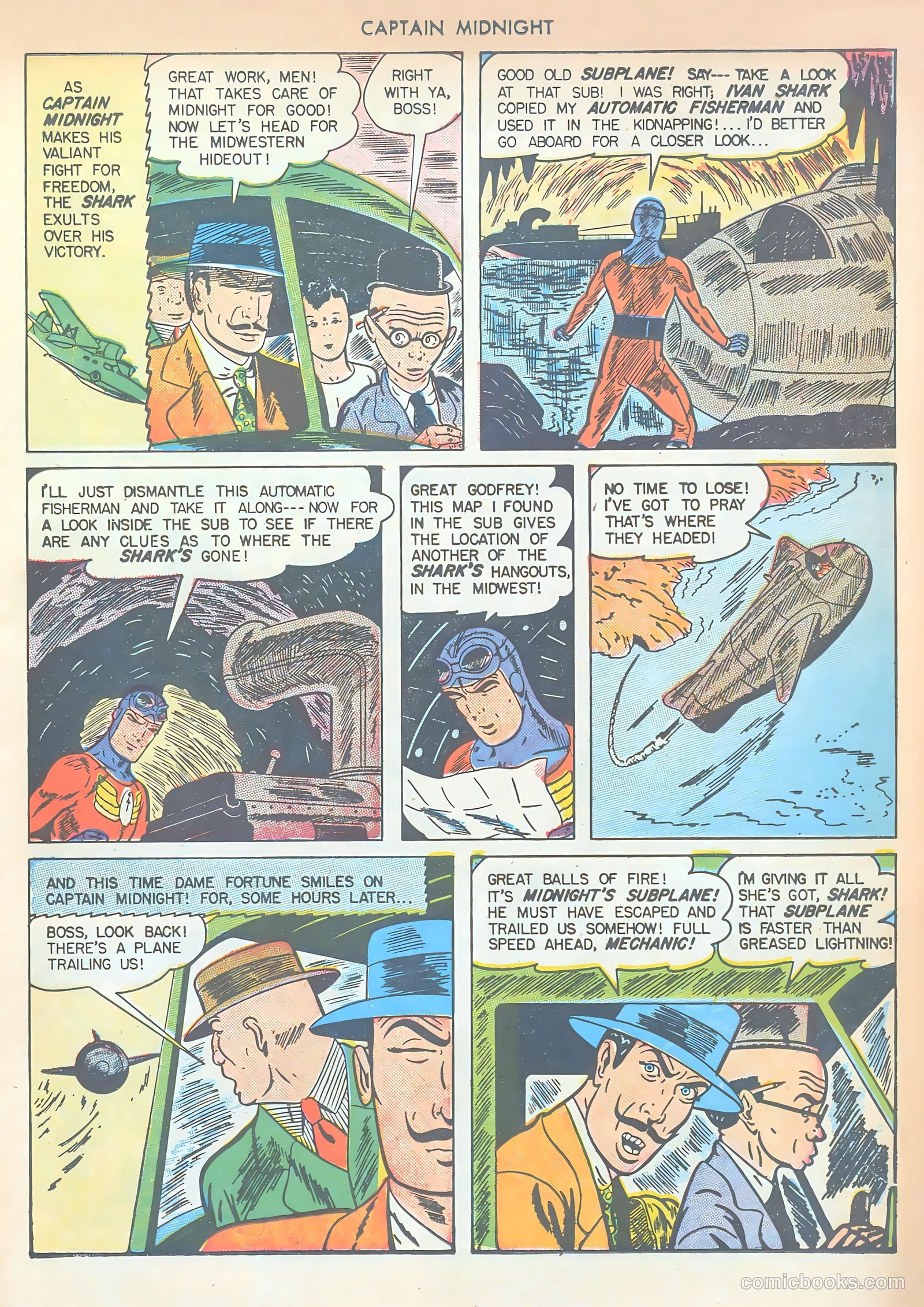 Captain Midnight #44 — page 11 of 52