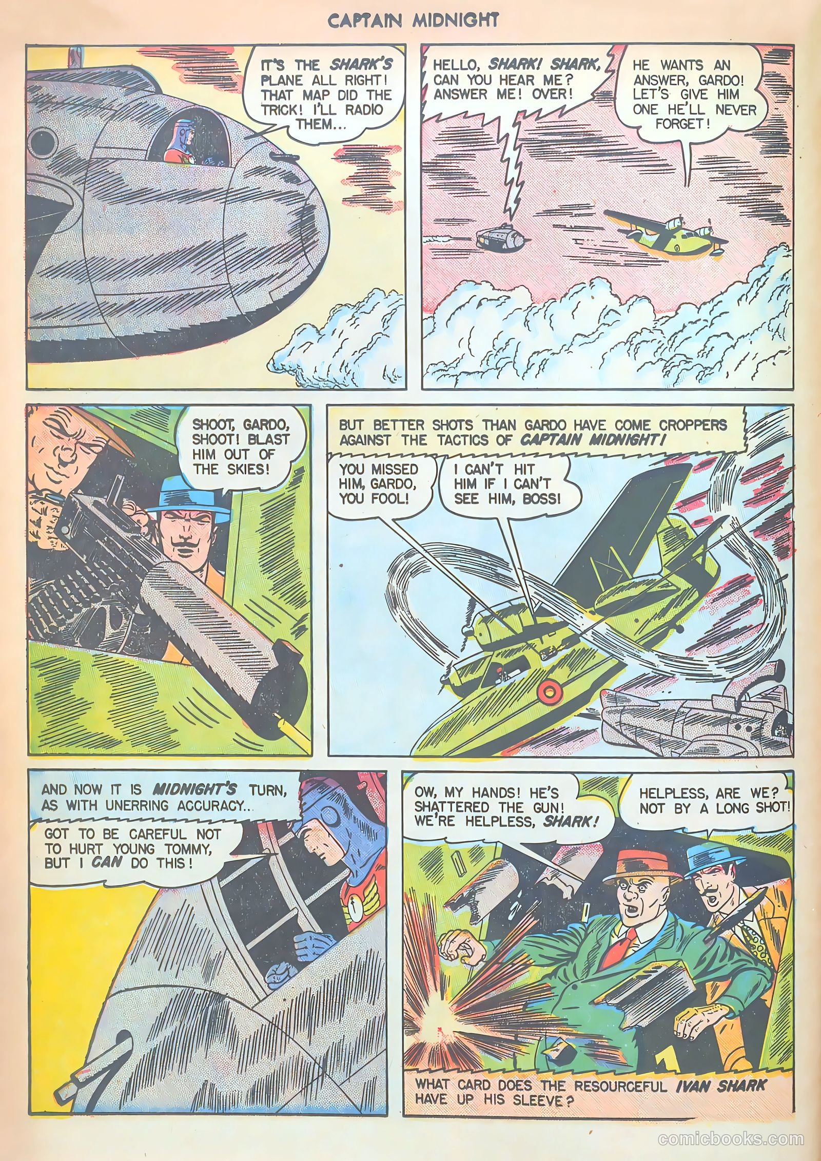 Captain Midnight #44 — page 12 of 52