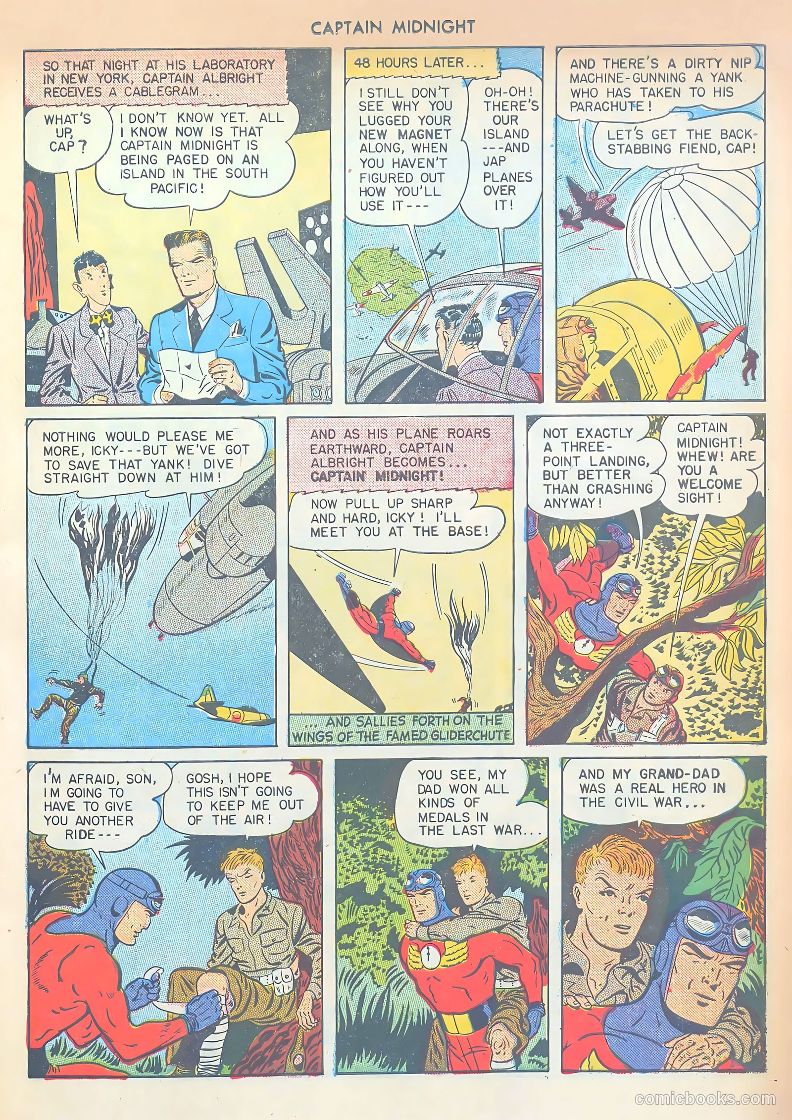 Captain Midnight #44 — page 19 of 52