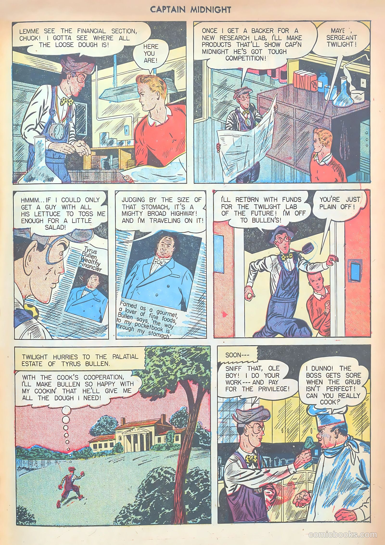 Captain Midnight #44 — page 31 of 52