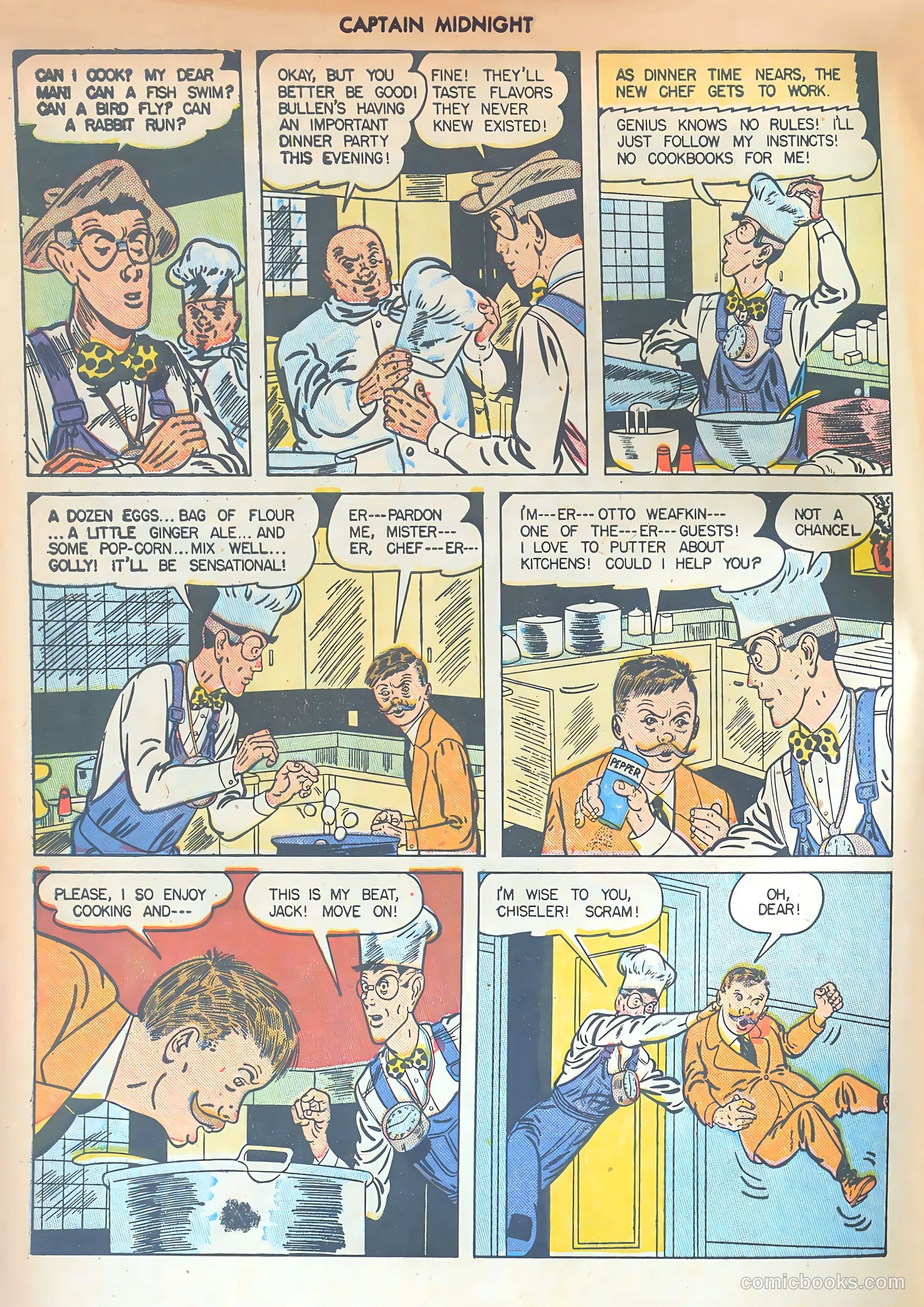 Captain Midnight #44 — page 32 of 52
