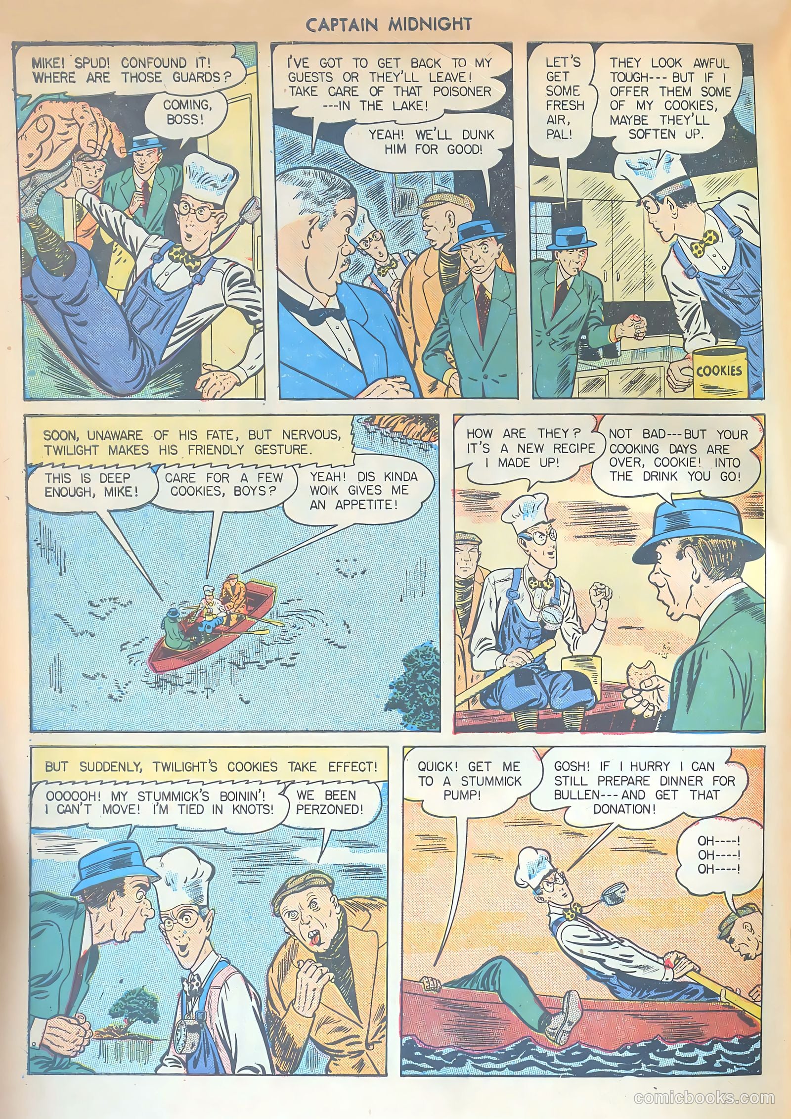 Captain Midnight #44 — page 34 of 52