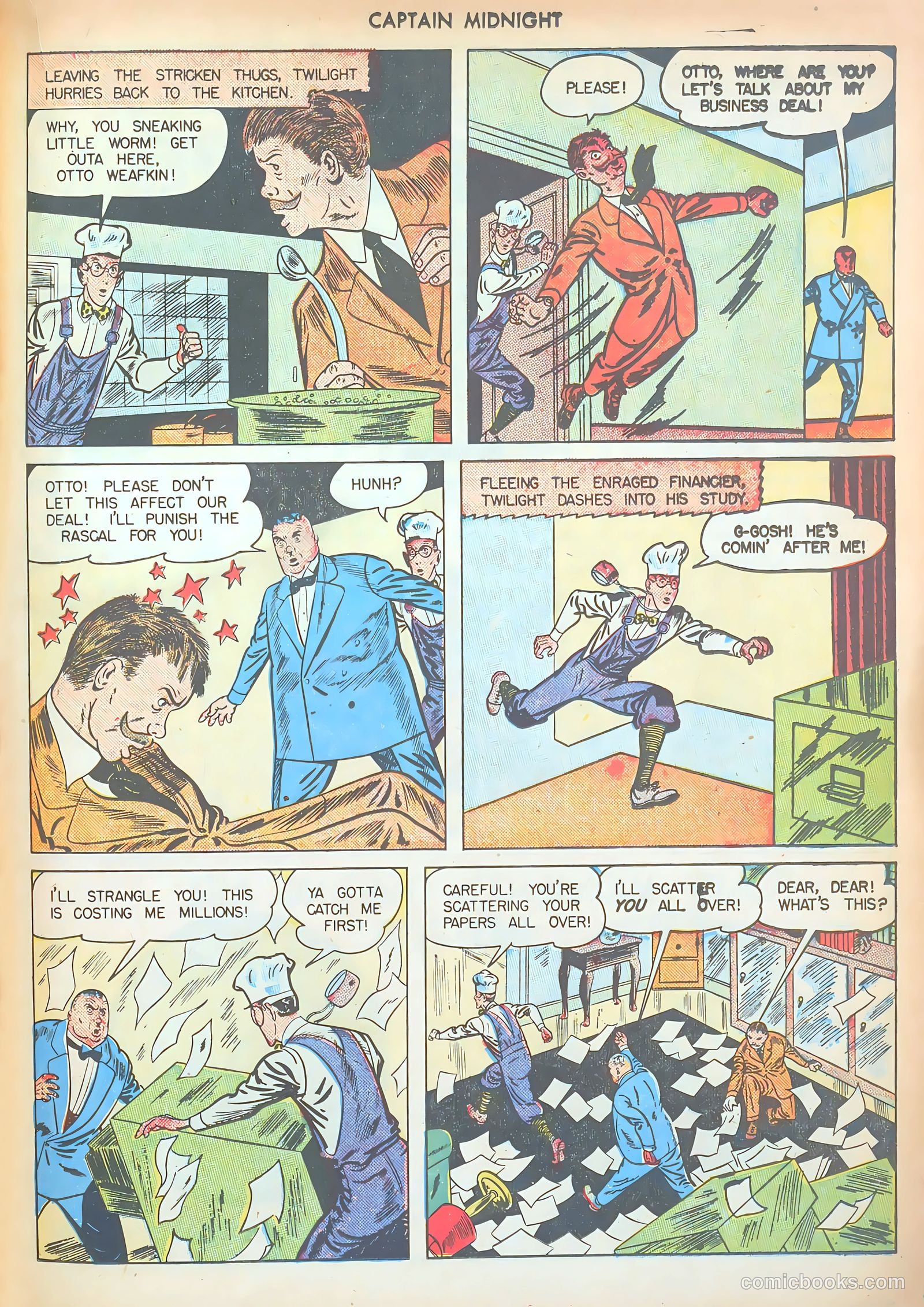Captain Midnight #44 — page 35 of 52