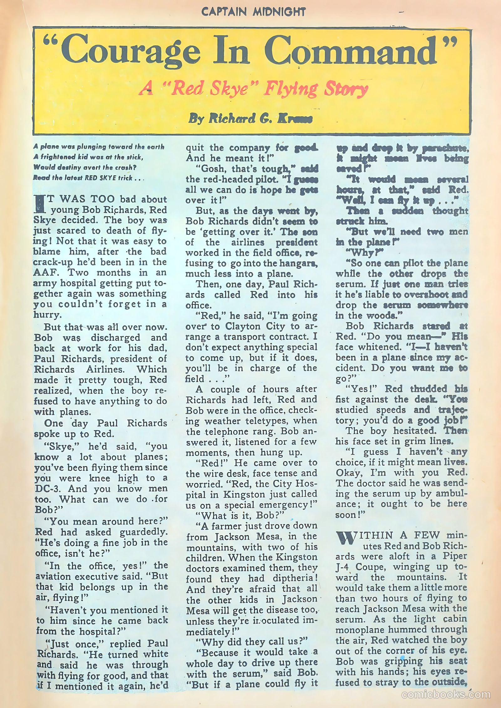 Captain Midnight #44 — page 37 of 52