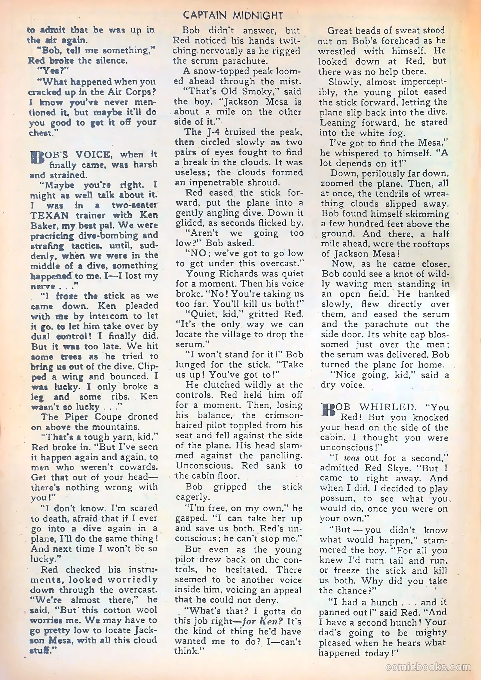 Captain Midnight #44 — page 38 of 52