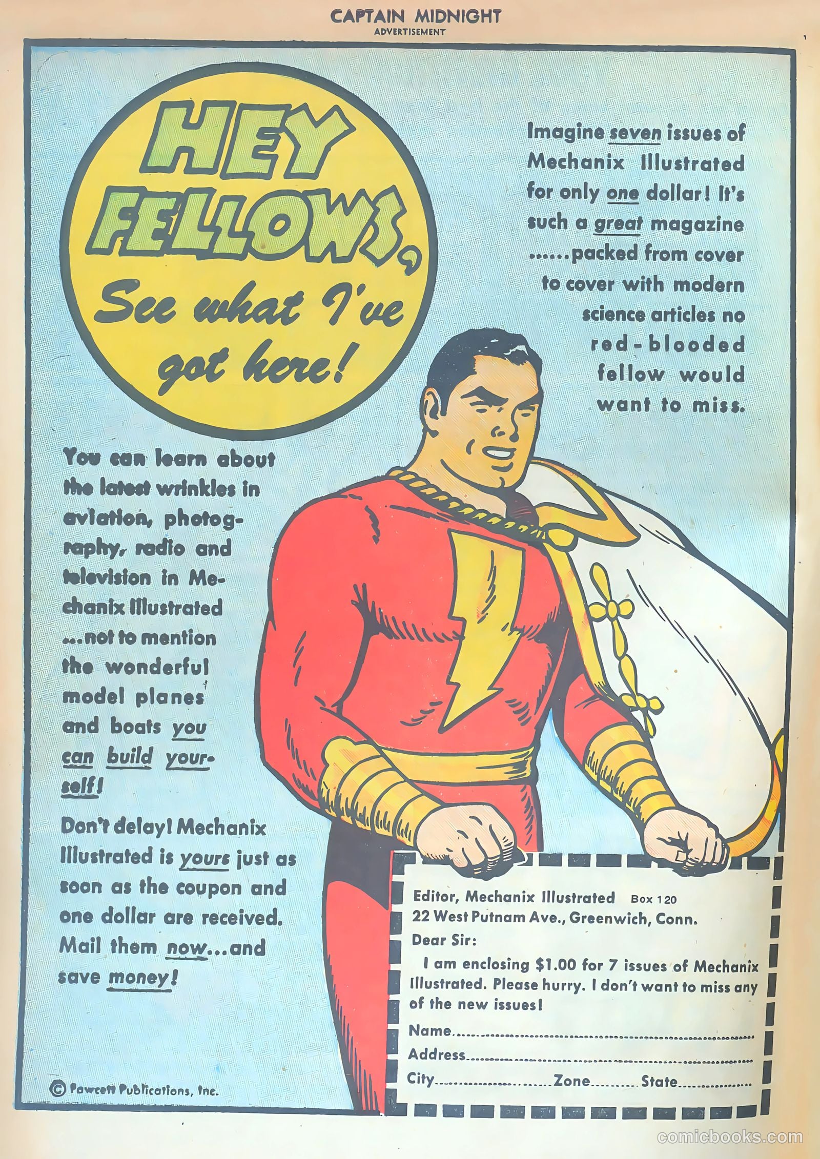 Captain Midnight #44 — page 40 of 52