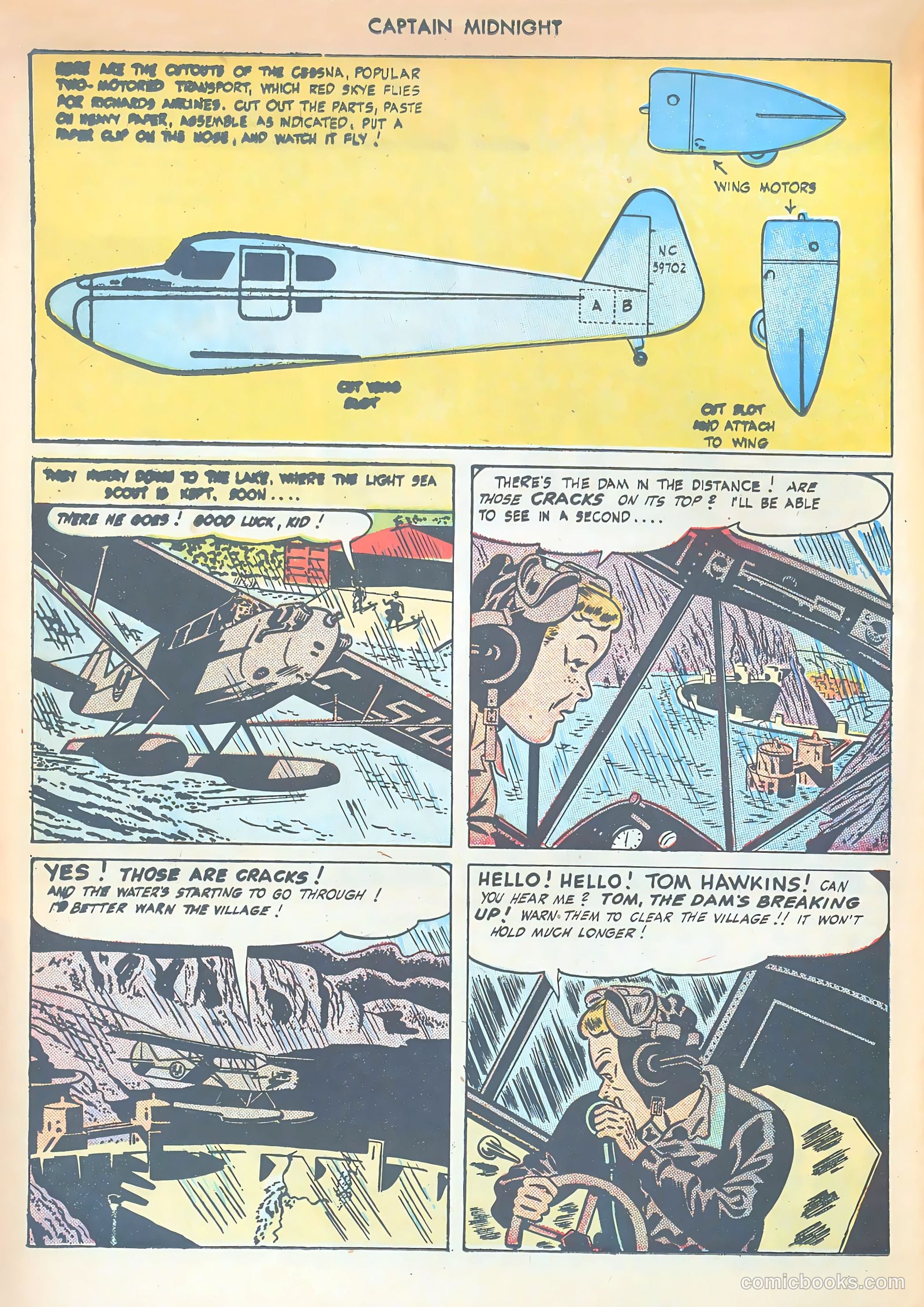 Captain Midnight #44 — page 42 of 52
