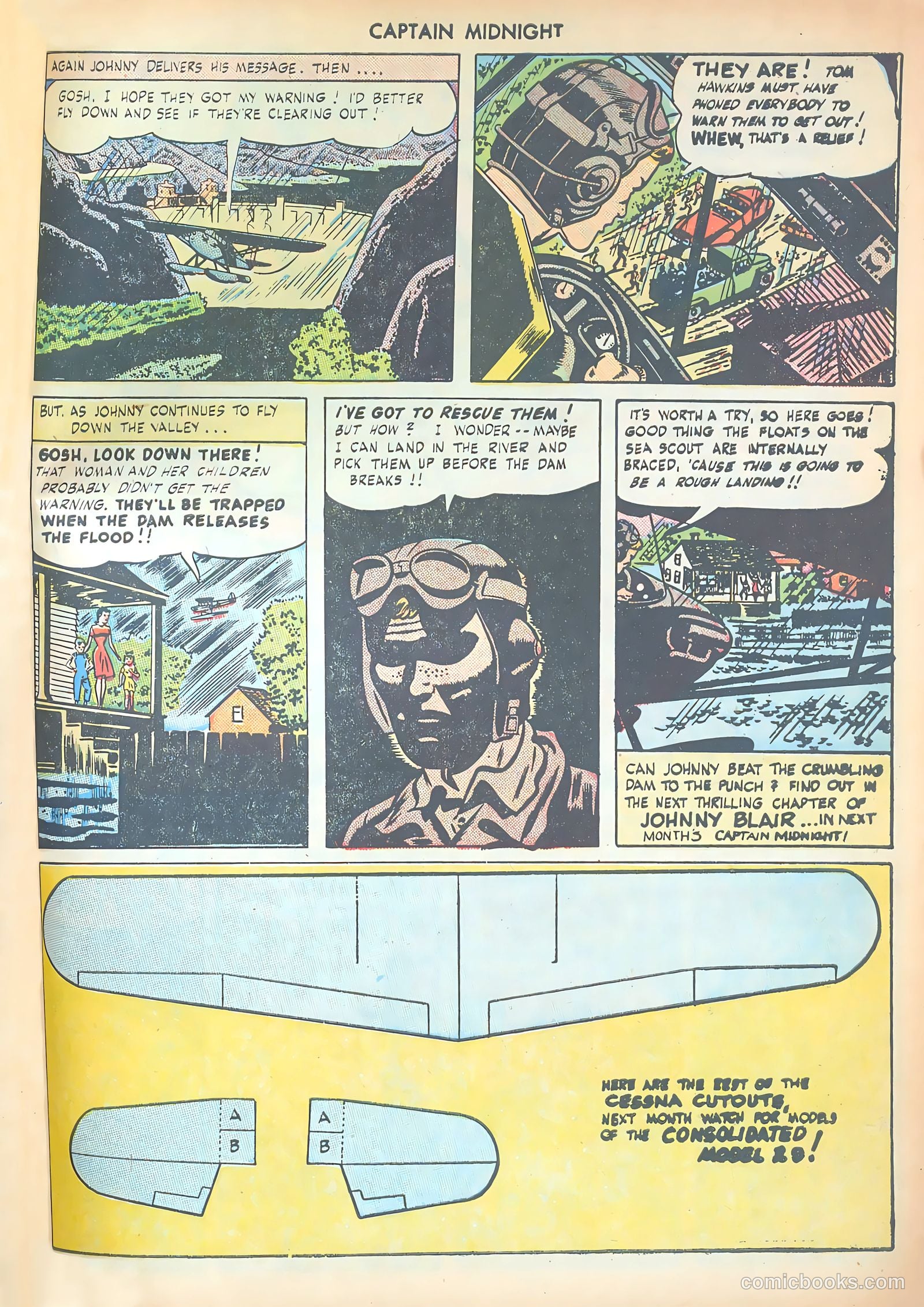 Captain Midnight #44 — page 43 of 52