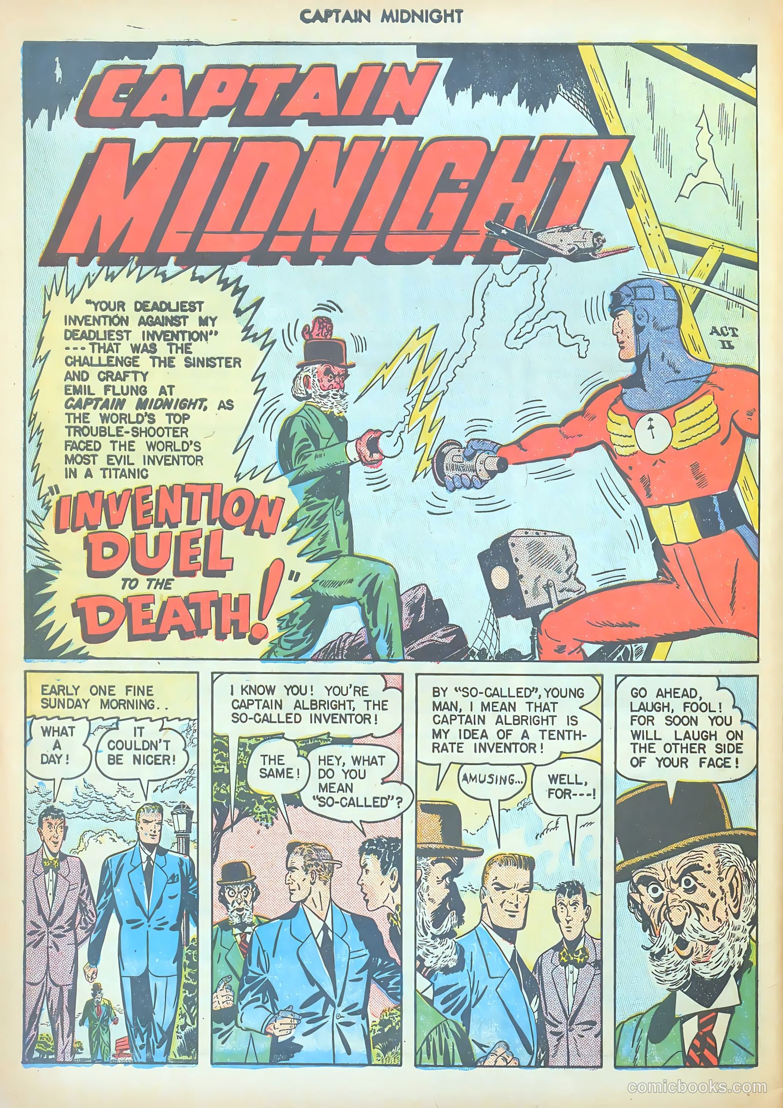 Captain Midnight #44 — page 44 of 52