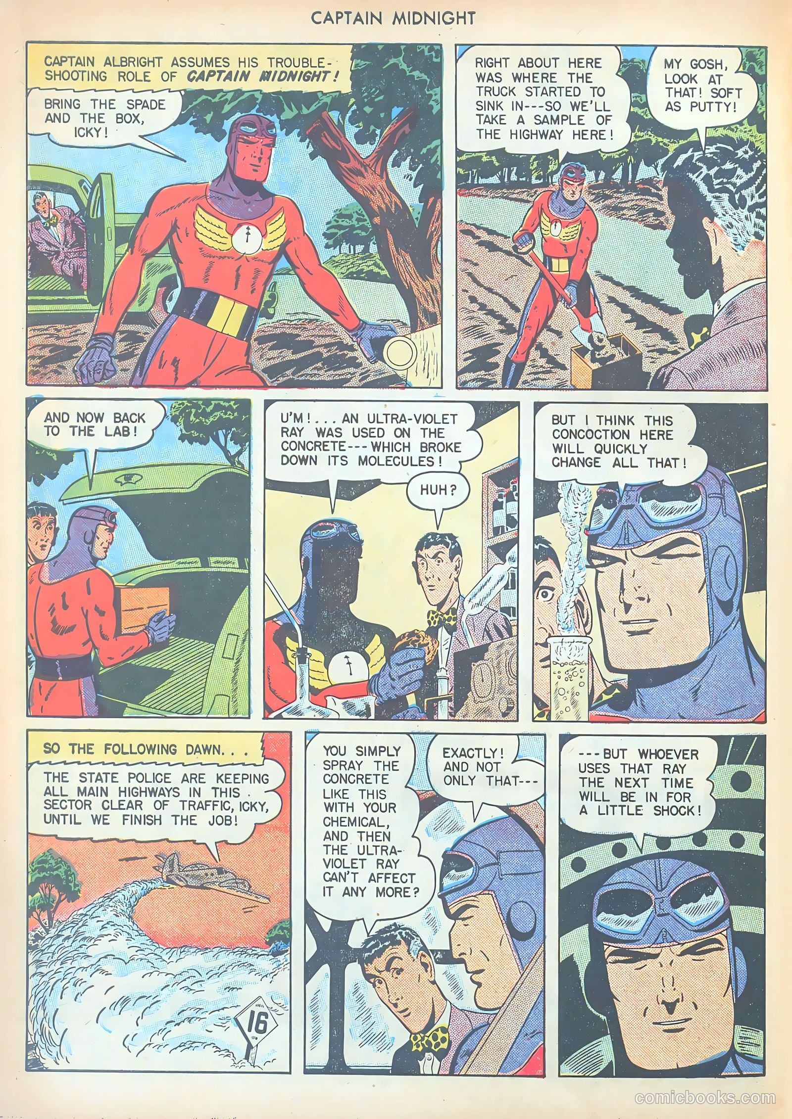 Captain Midnight #44 — page 46 of 52