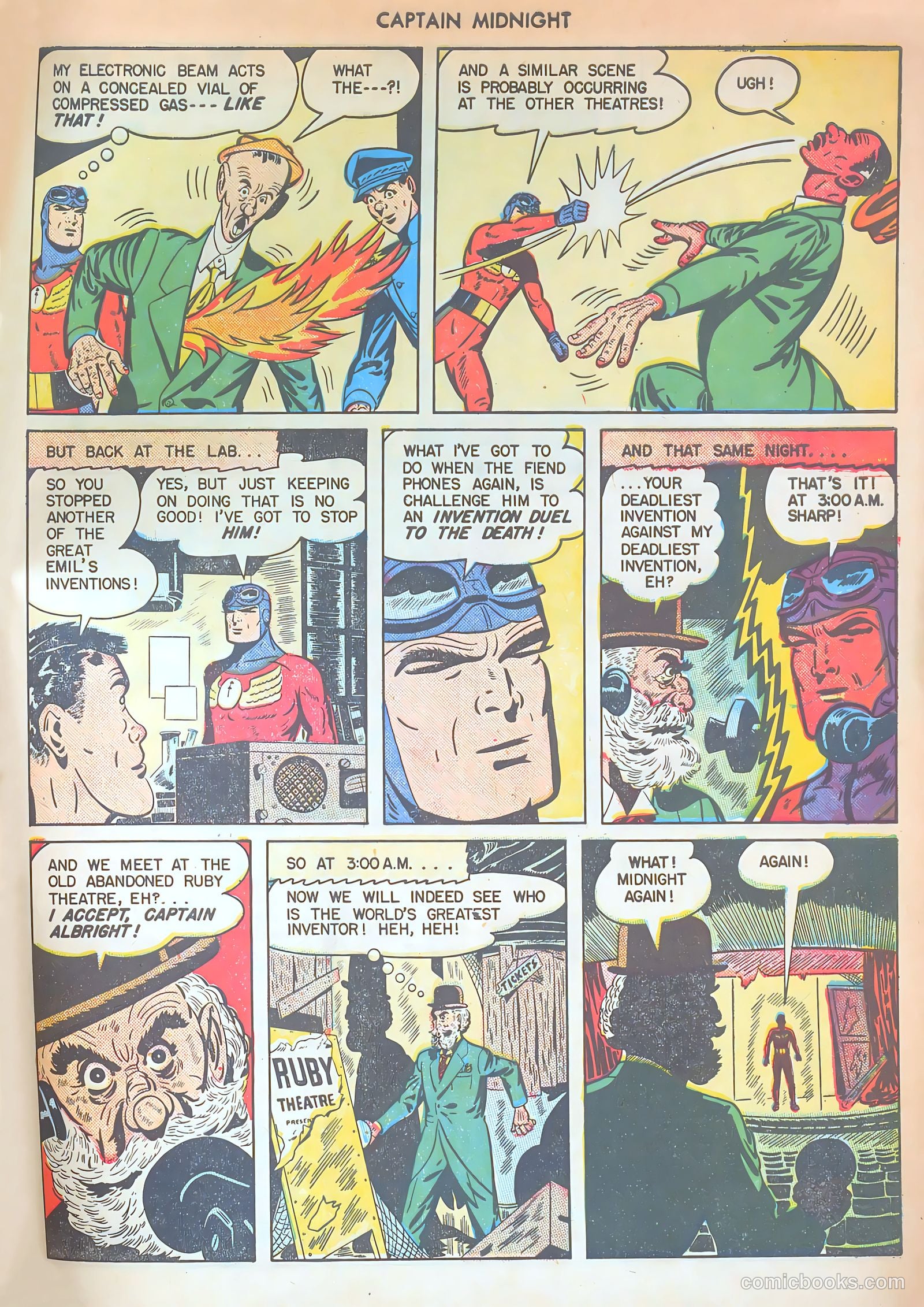 Captain Midnight #44 — page 49 of 52