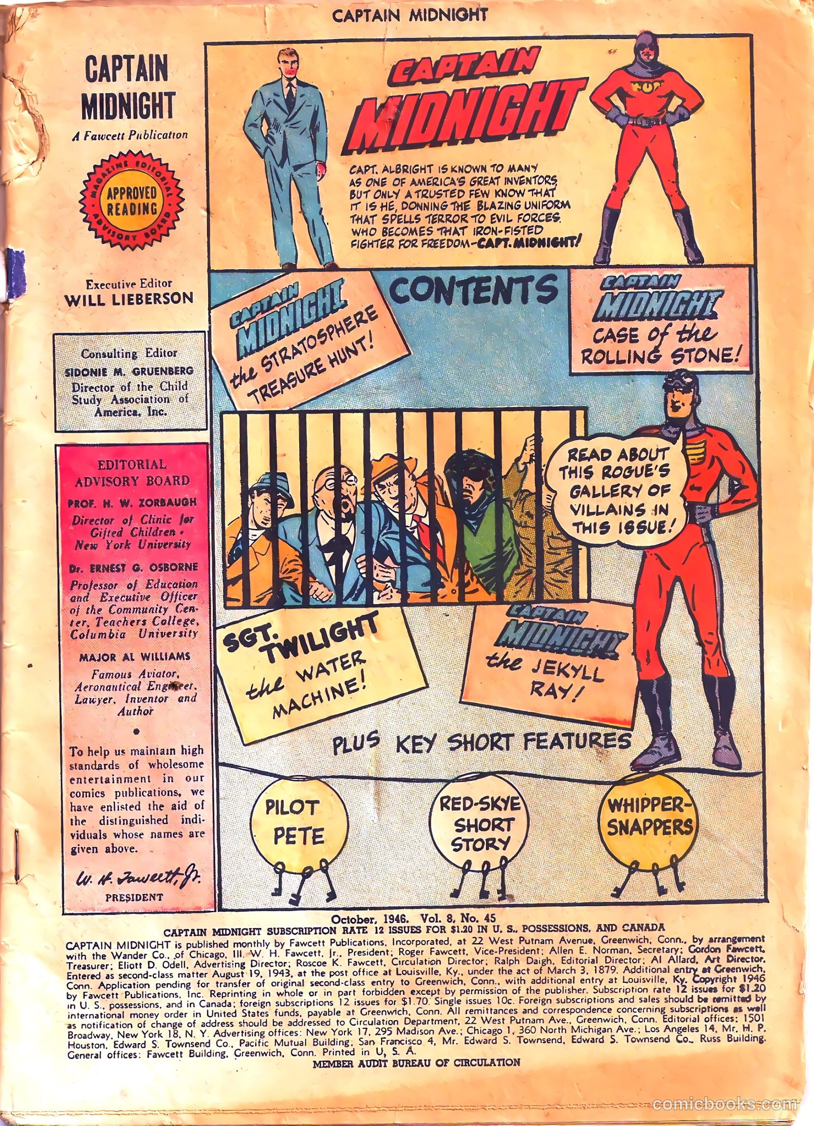 Captain Midnight #45 — page 3 of 52