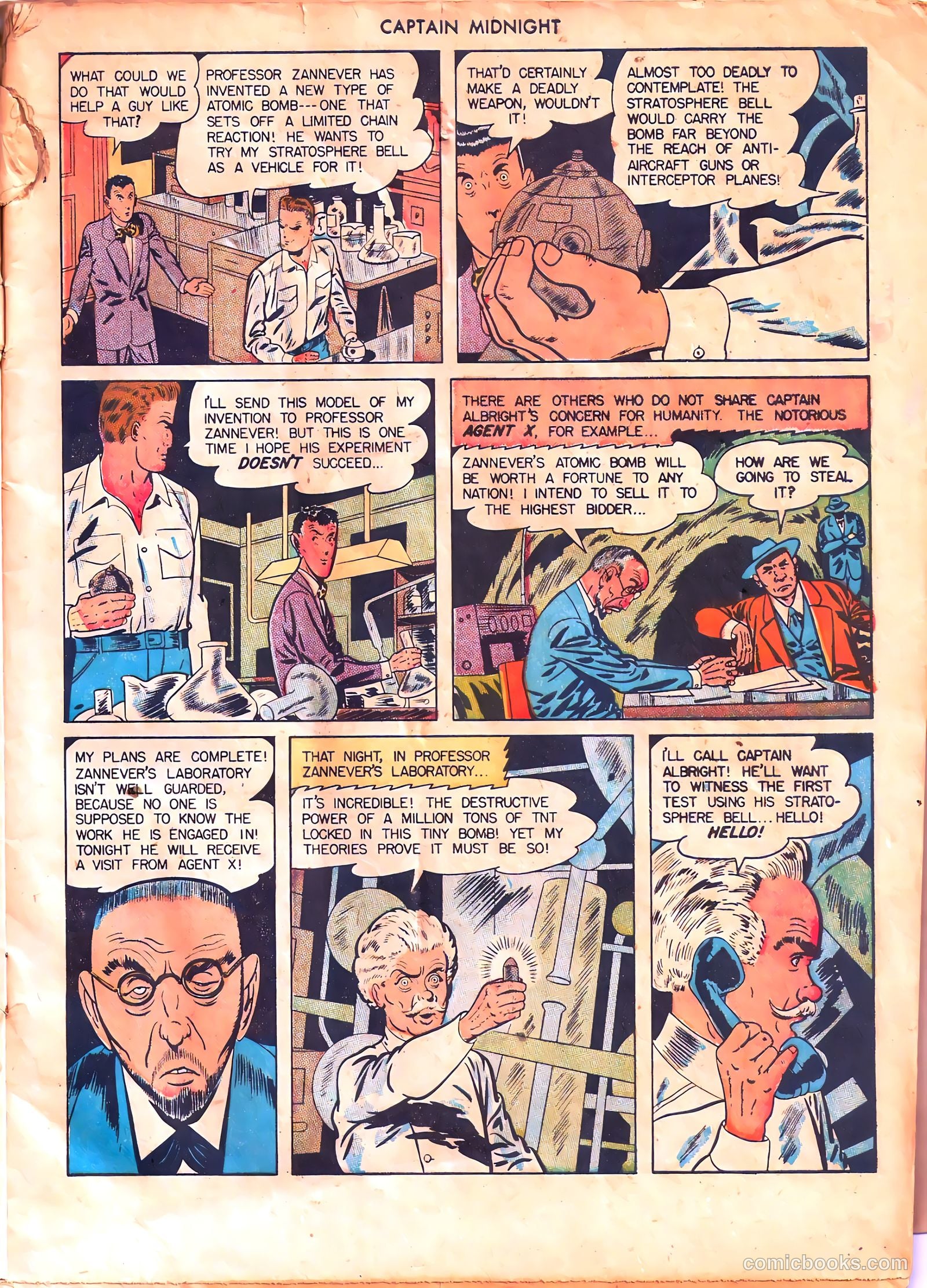 Captain Midnight #45 — page 5 of 52