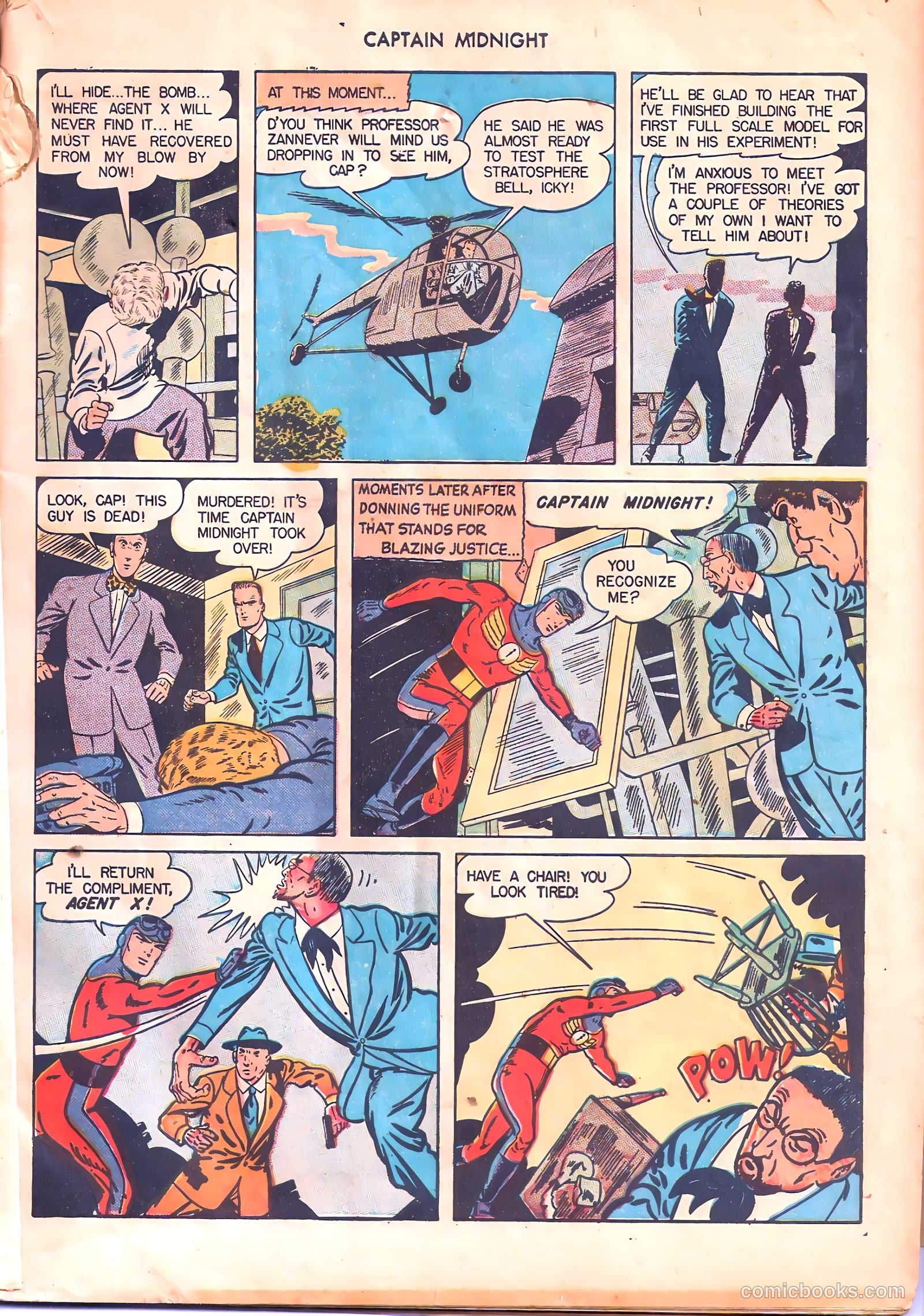 Captain Midnight #45 — page 7 of 52