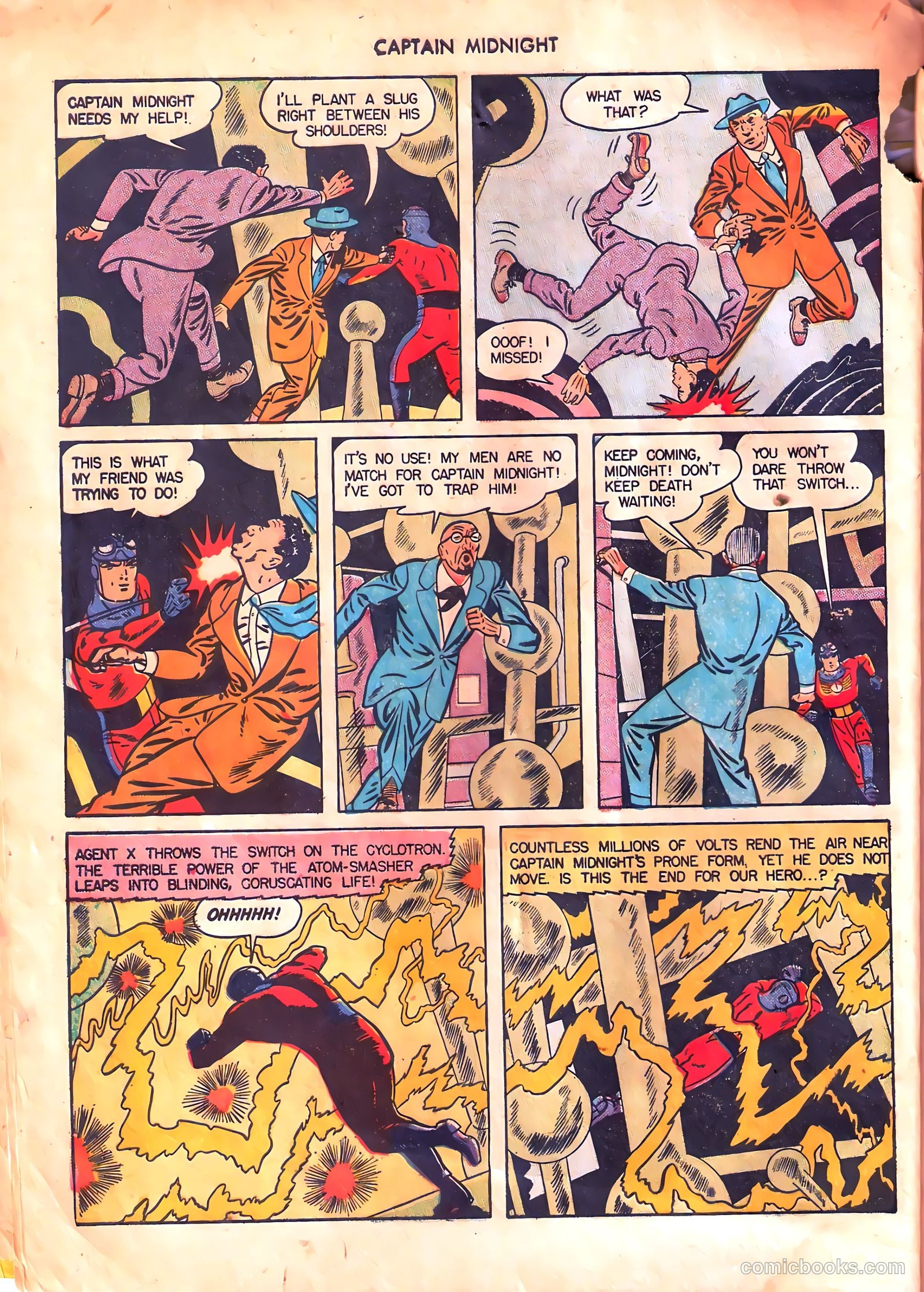 Captain Midnight #45 — page 8 of 52