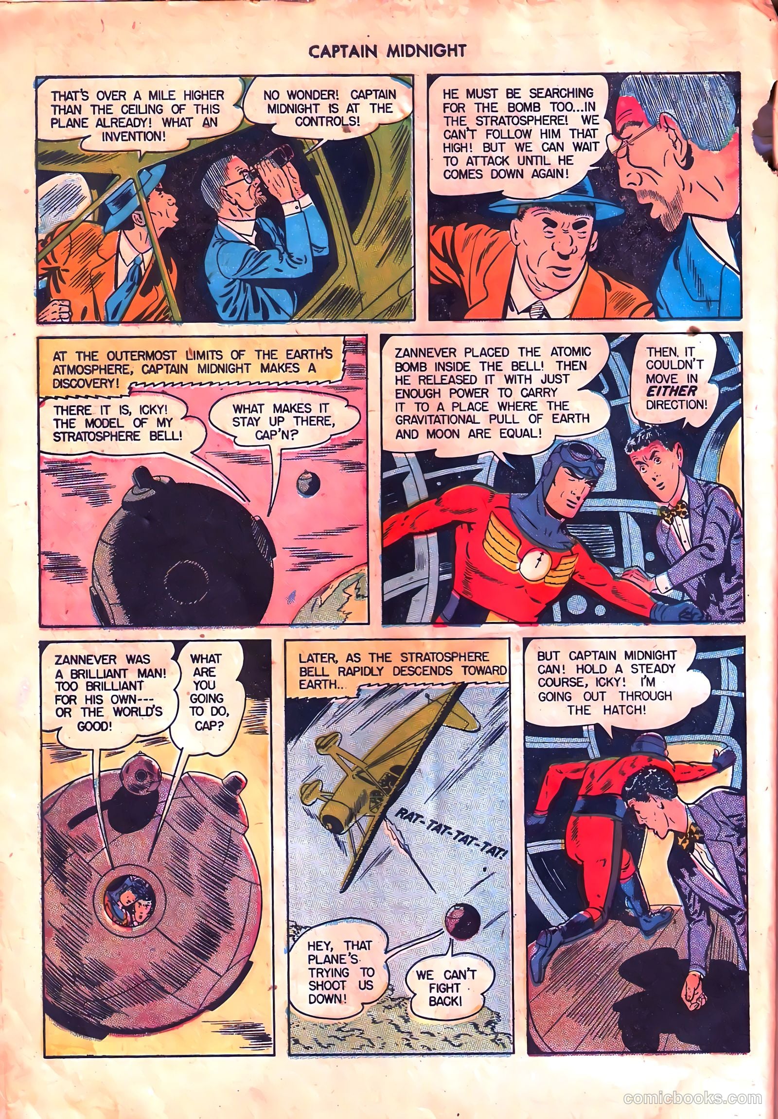 Captain Midnight #45 — page 10 of 52
