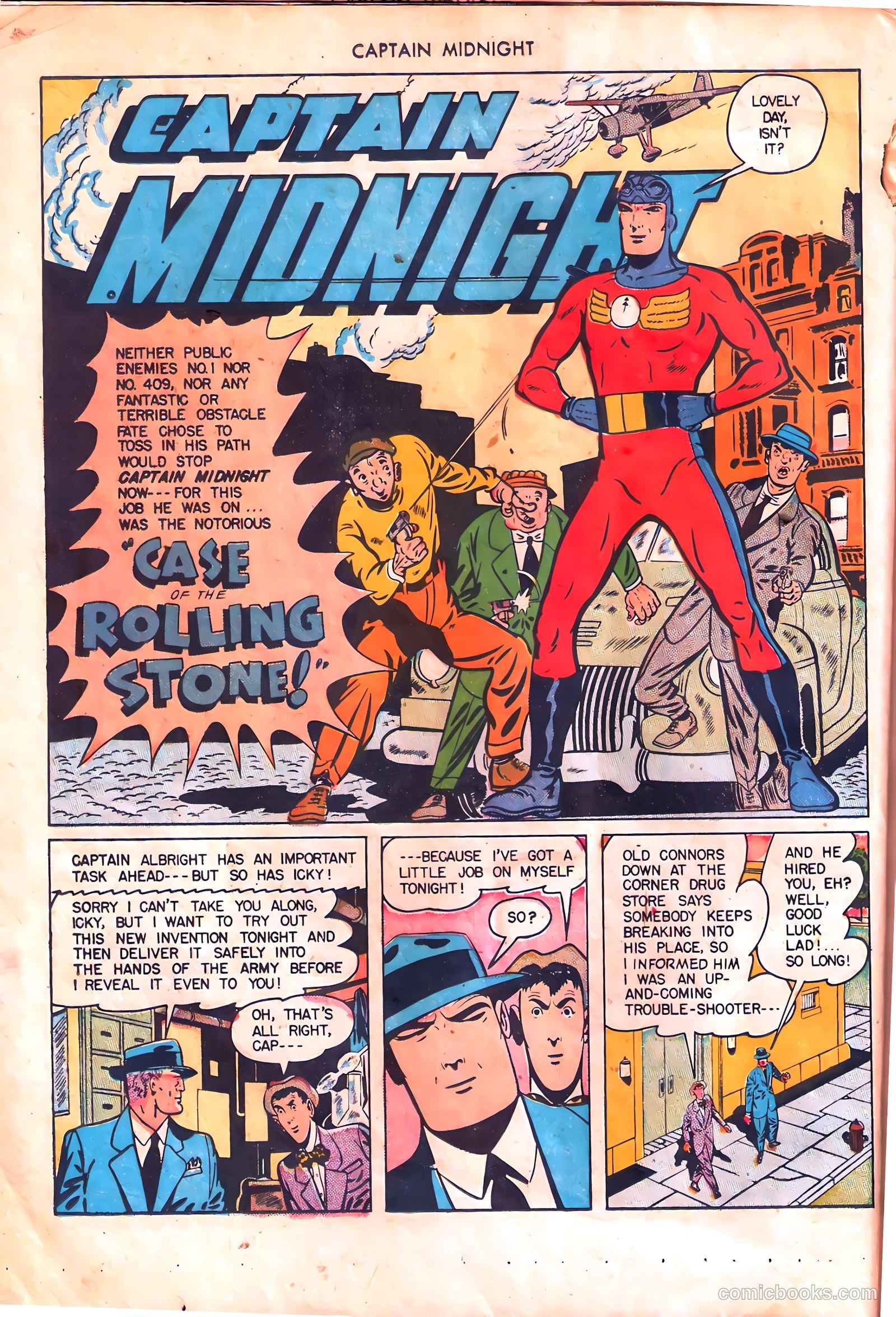 Captain Midnight #45 — page 16 of 52