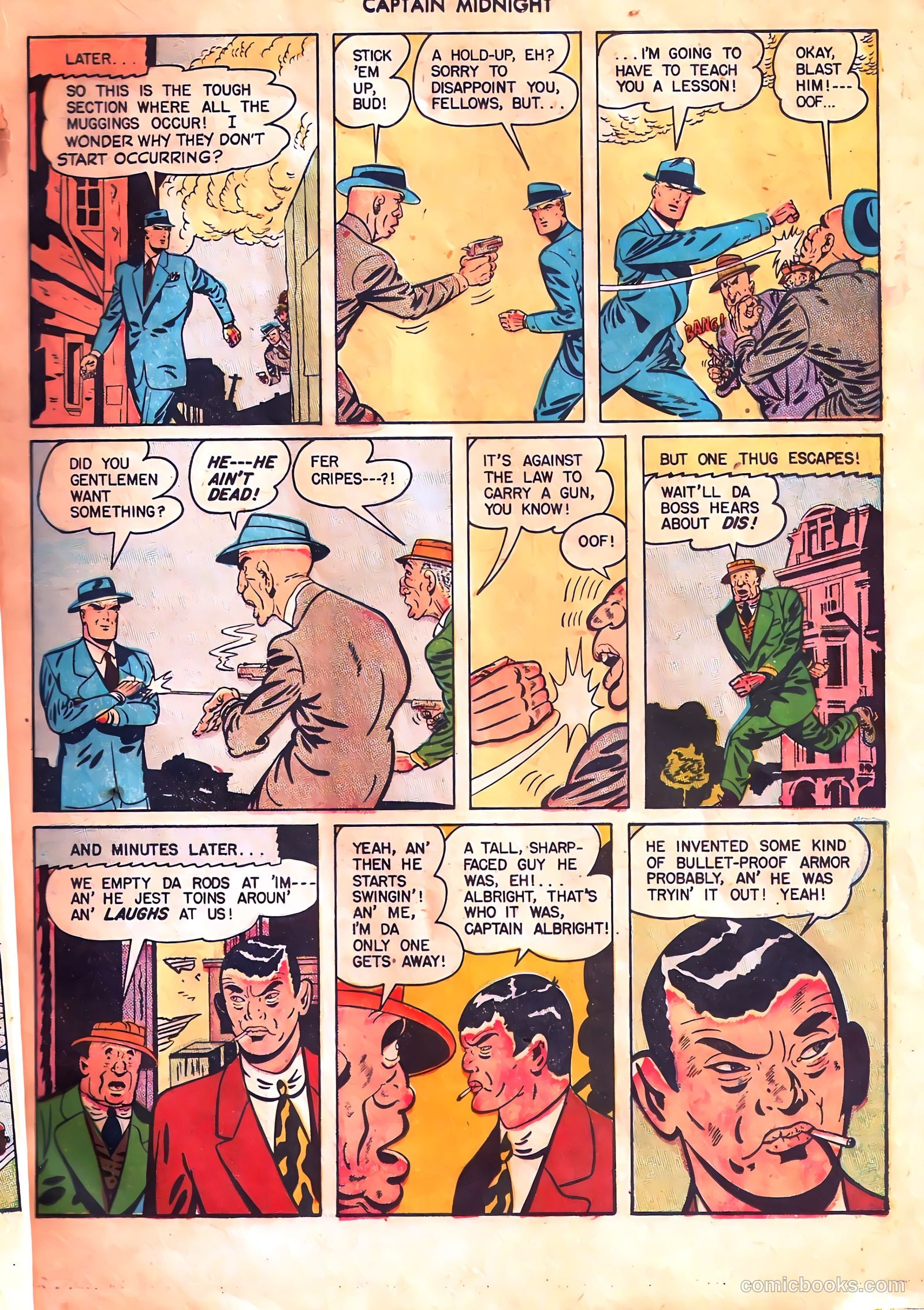 Captain Midnight #45 — page 17 of 52