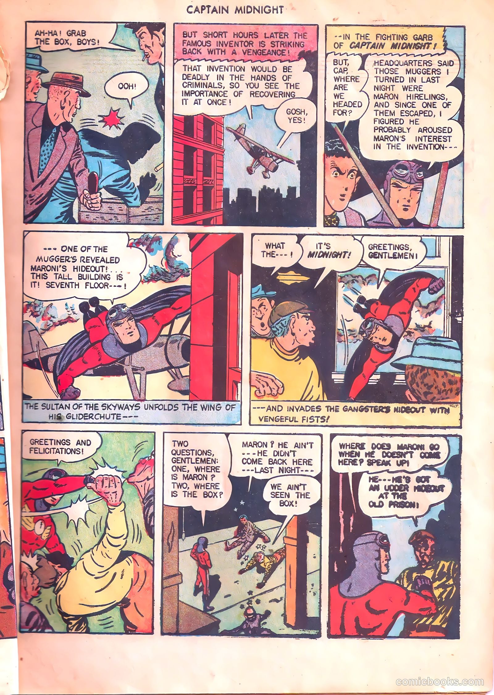 Captain Midnight #45 — page 19 of 52