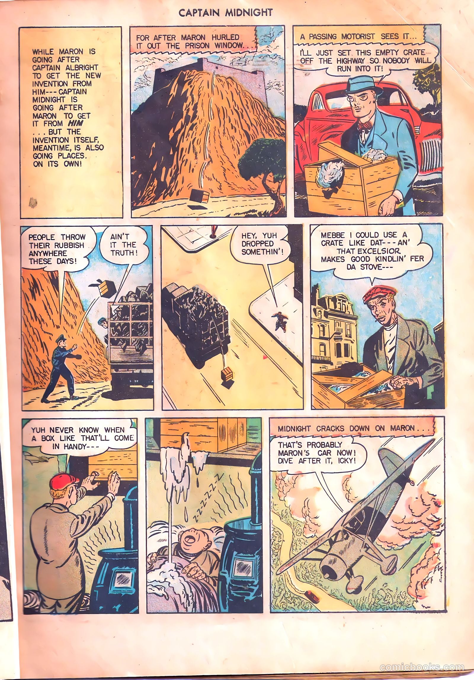 Captain Midnight #45 — page 21 of 52