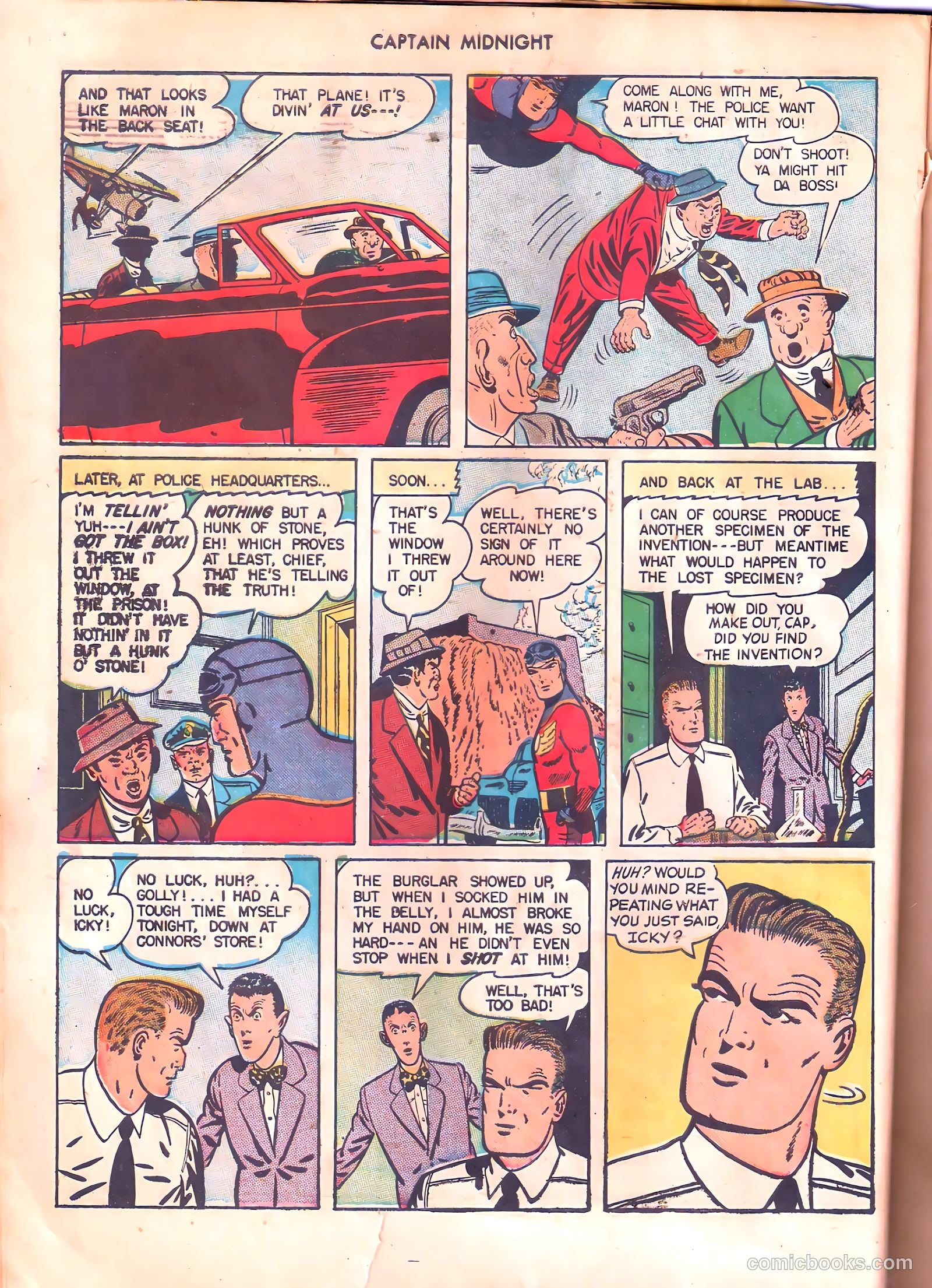 Captain Midnight #45 — page 22 of 52